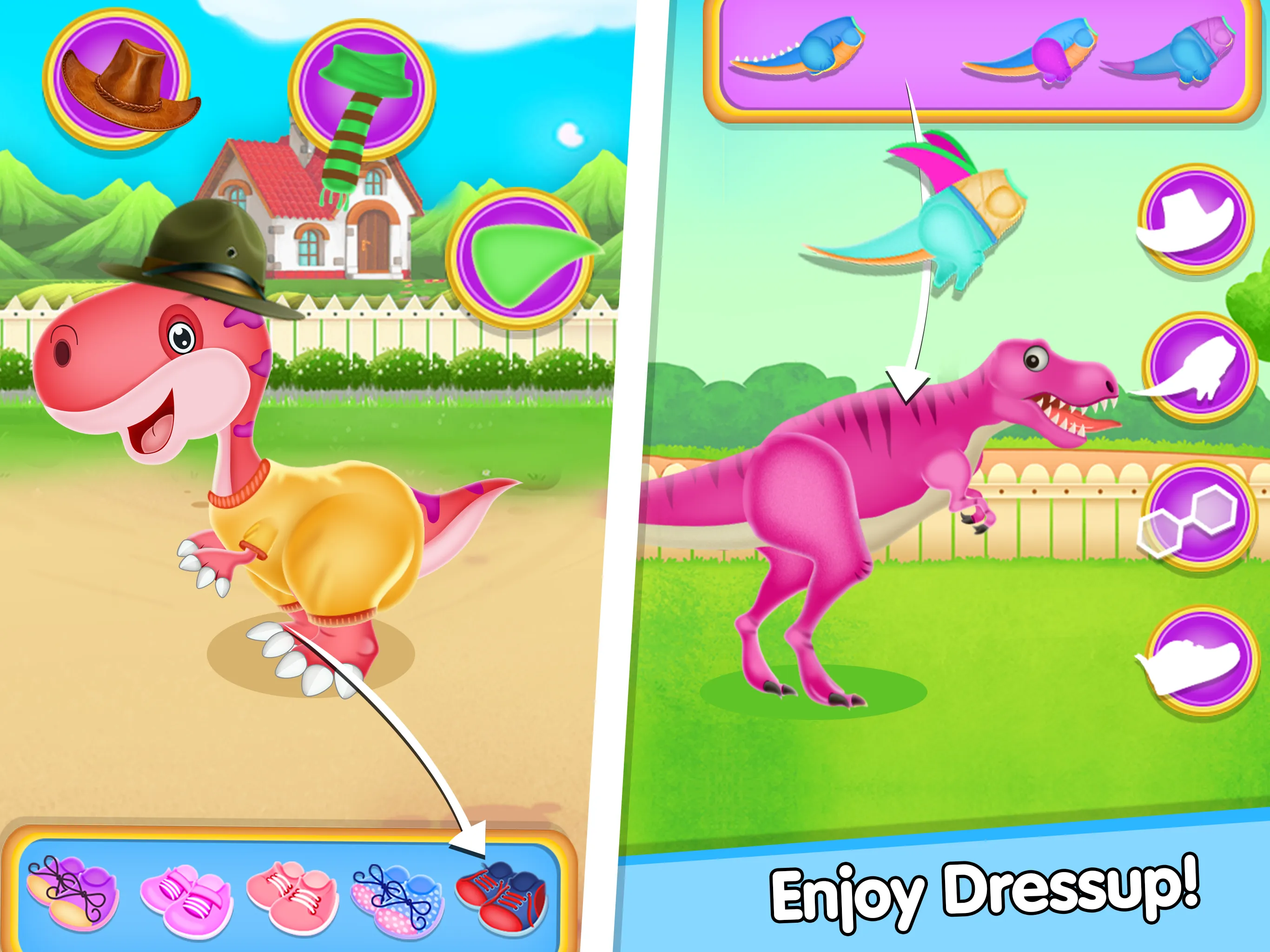 Dinosaur Baby Care For Kids | Indus Appstore | Screenshot