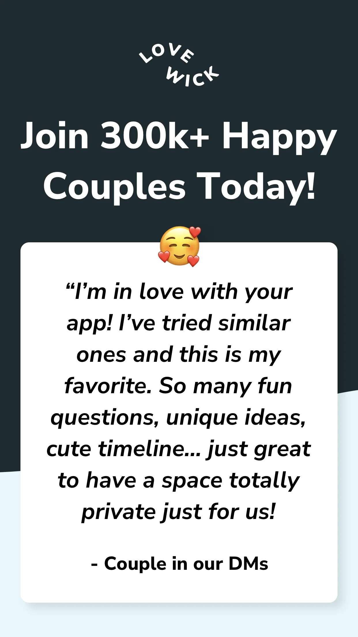 Lovewick: Relationship Tracker | Indus Appstore | Screenshot