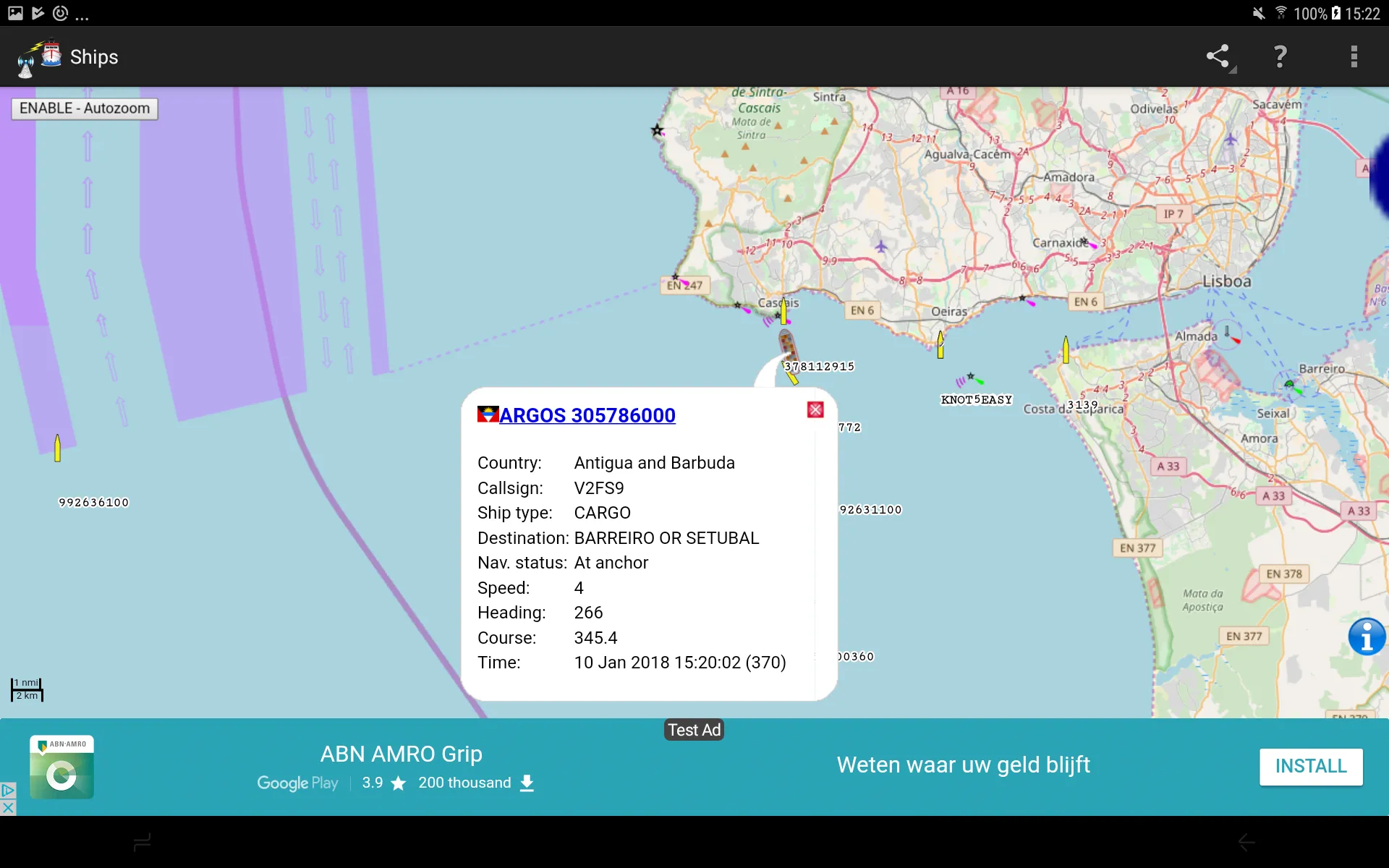 Ships - Receive AIS from air | Indus Appstore | Screenshot