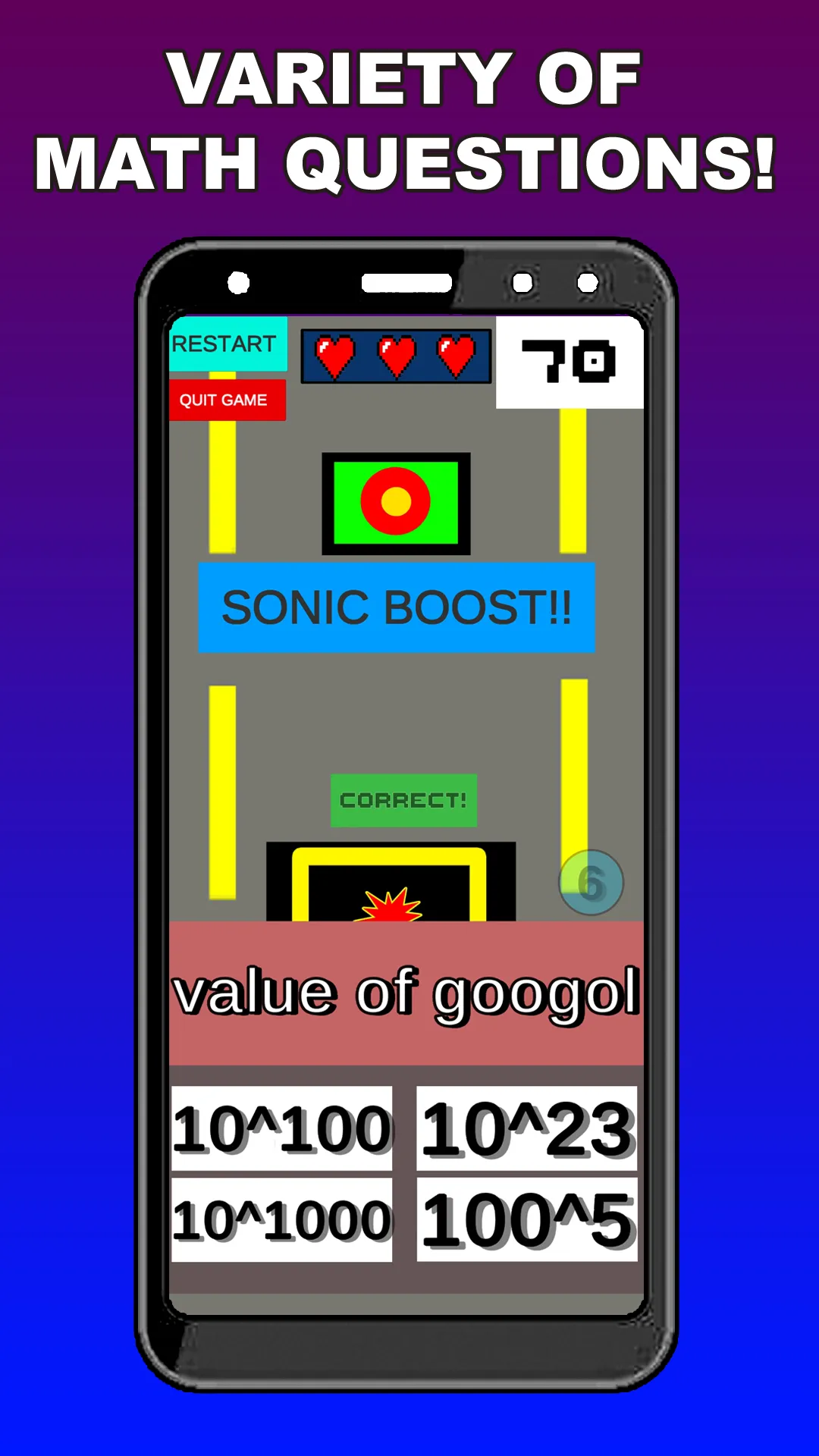 Math Blob RUN | Indus Appstore | Screenshot