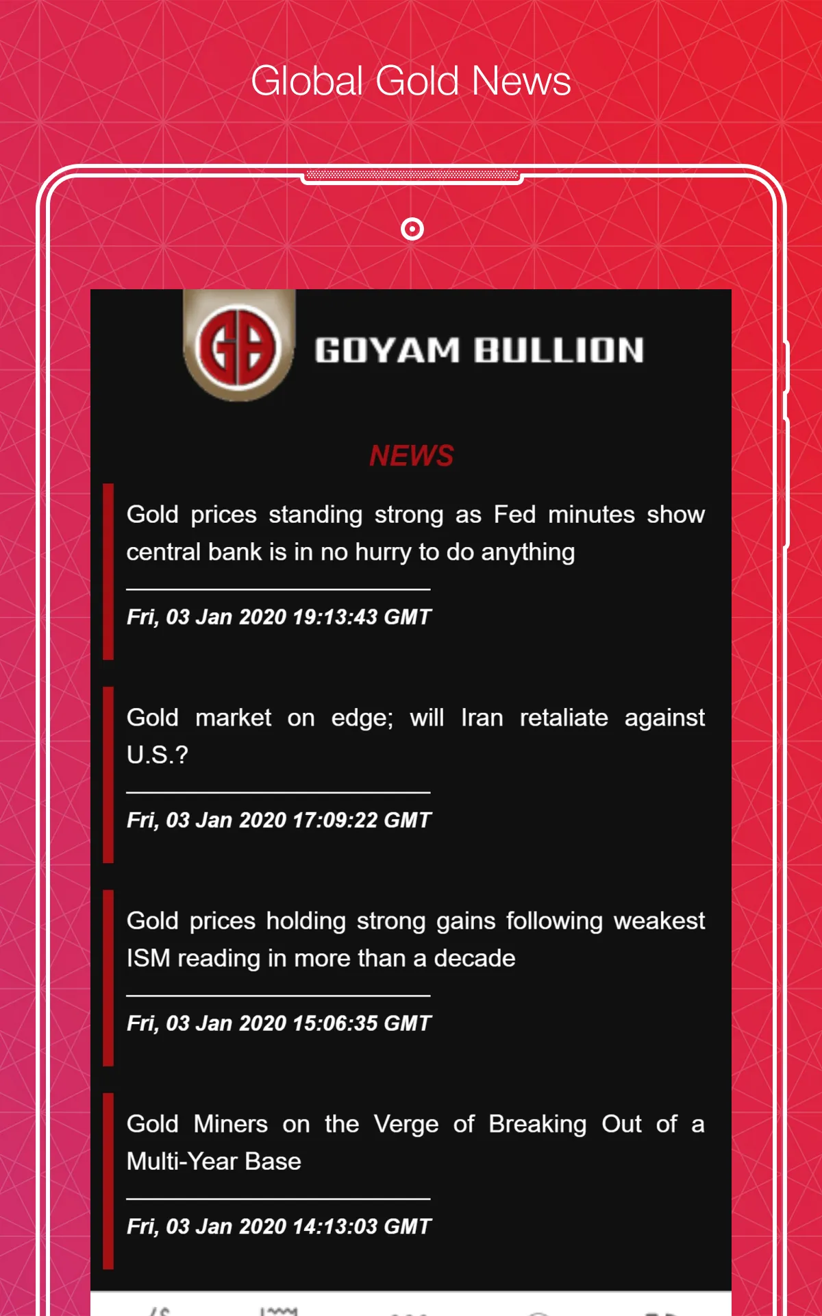 Goyam Bullion | Indus Appstore | Screenshot