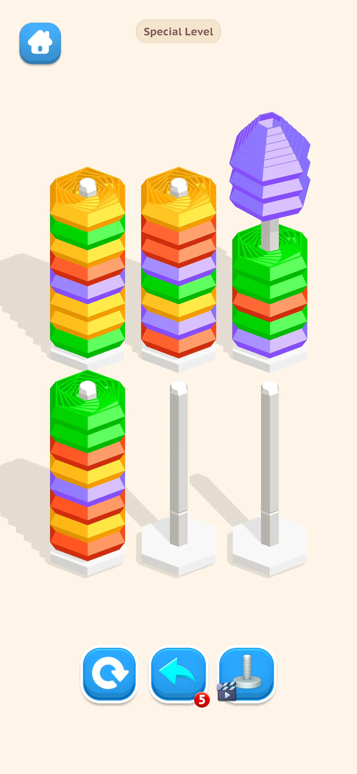 Stacky Tornado Puzzle | Indus Appstore | Screenshot