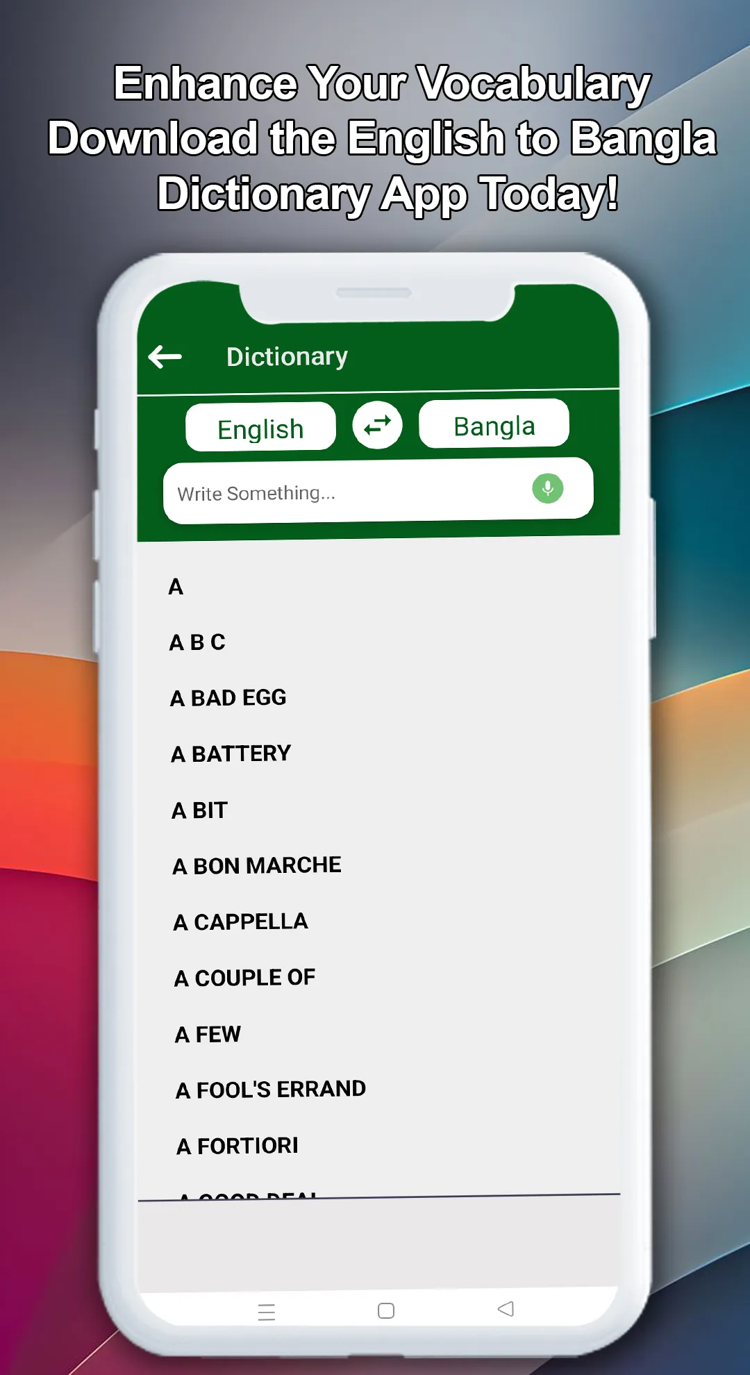 English to Bangla Dictionary | Indus Appstore | Screenshot