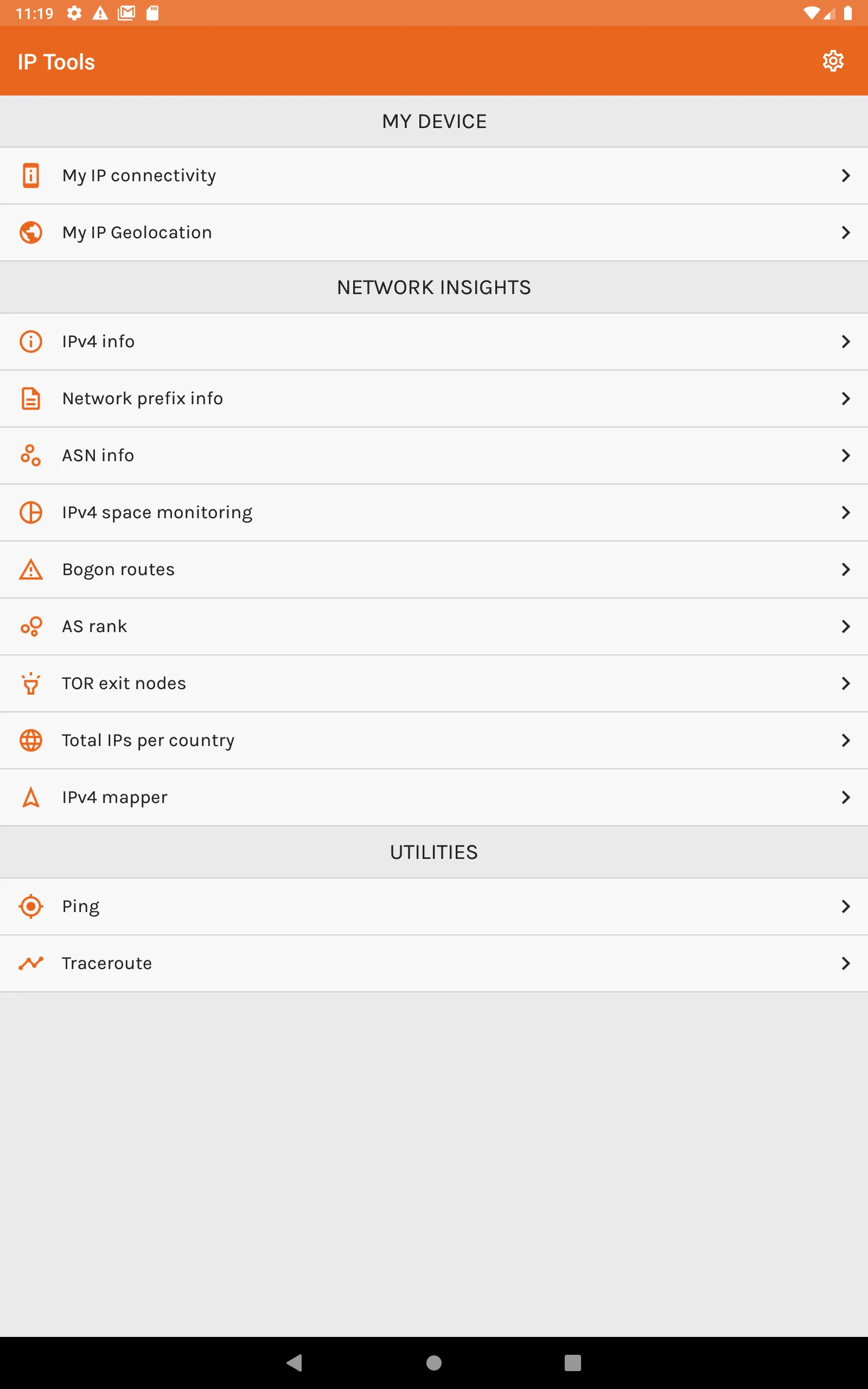 IP Tools: Network Intelligence | Indus Appstore | Screenshot