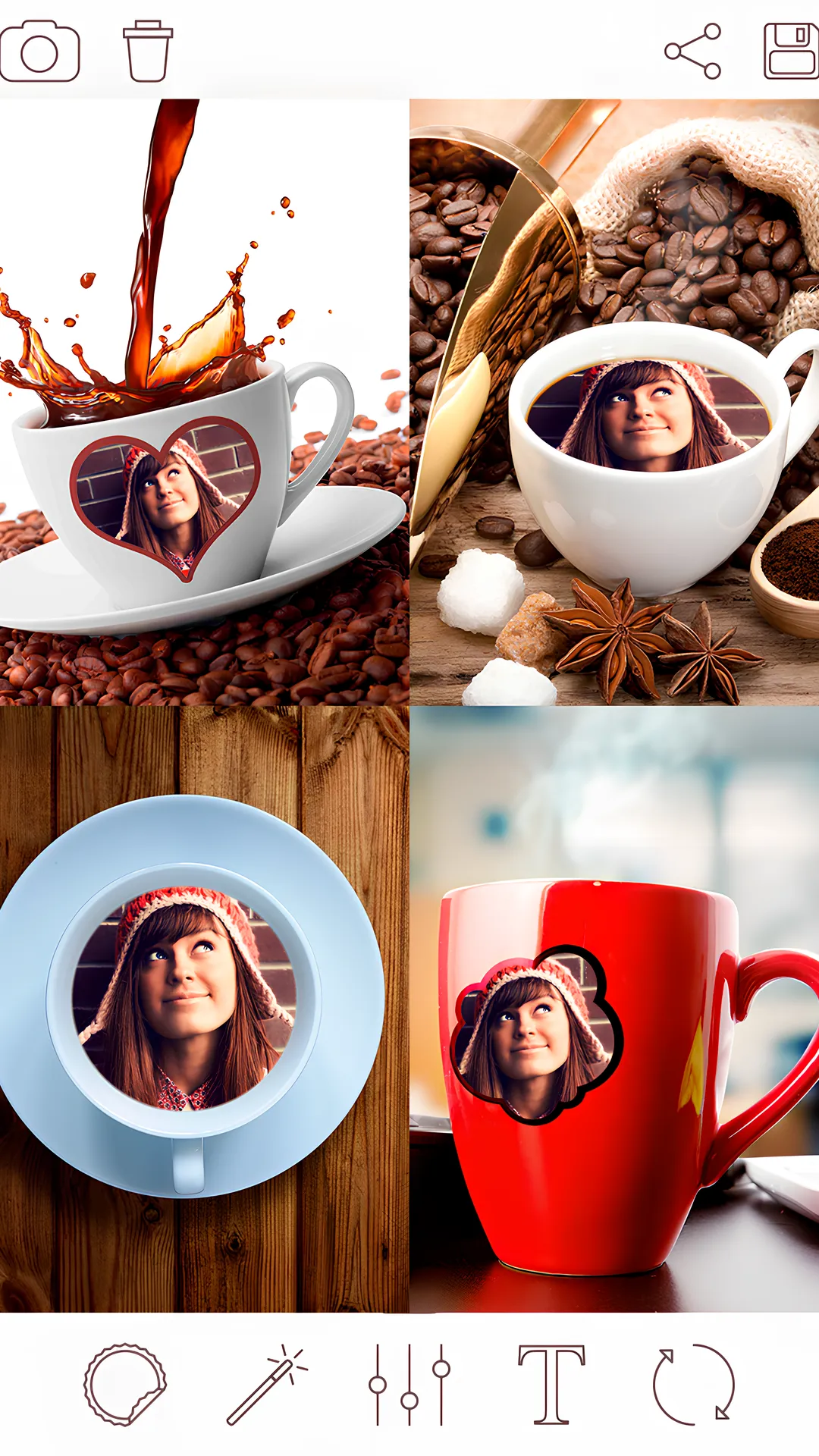 Coffee Cup - Photo Frames | Indus Appstore | Screenshot