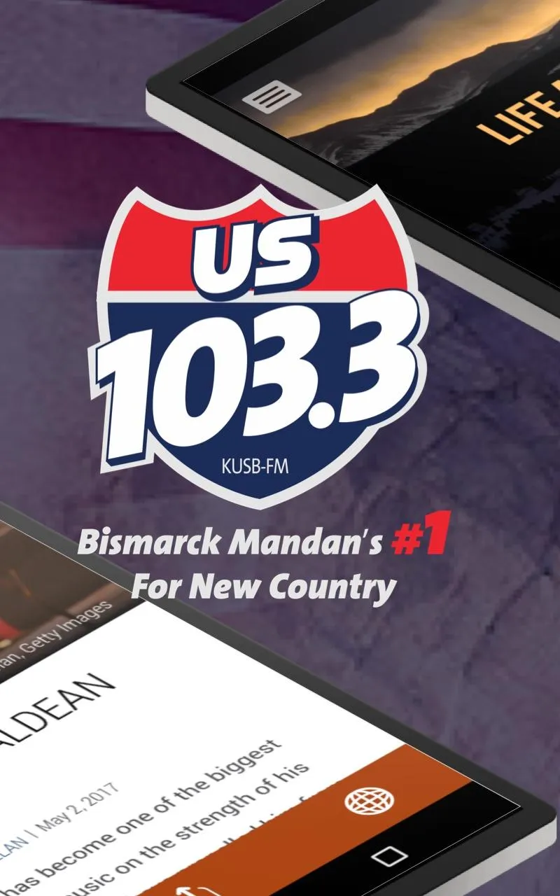 103.3 US Country (KUSB) | Indus Appstore | Screenshot