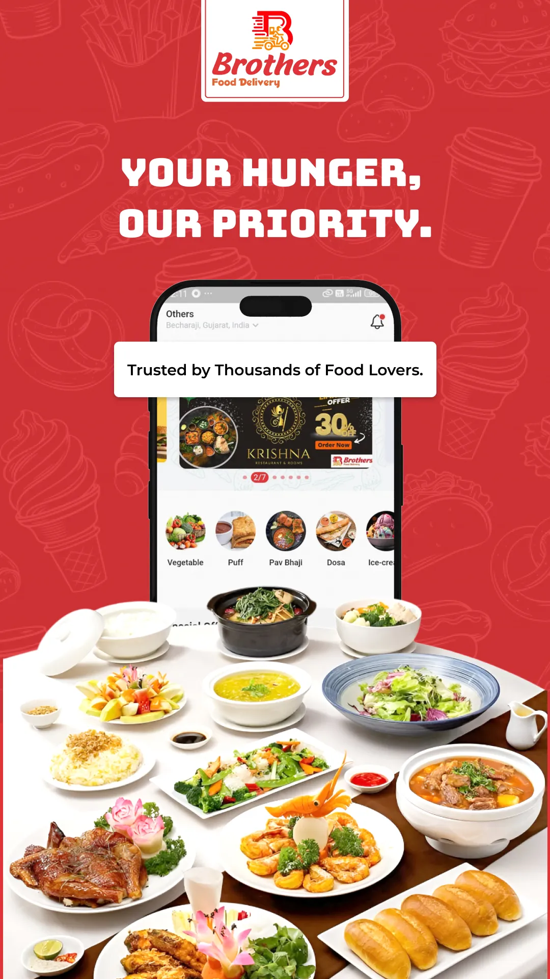 Brothers Food Delivery | Indus Appstore | Screenshot