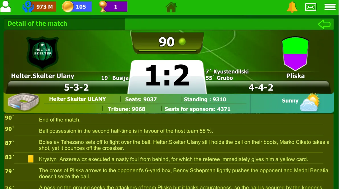 Soccer-online management game | Indus Appstore | Screenshot