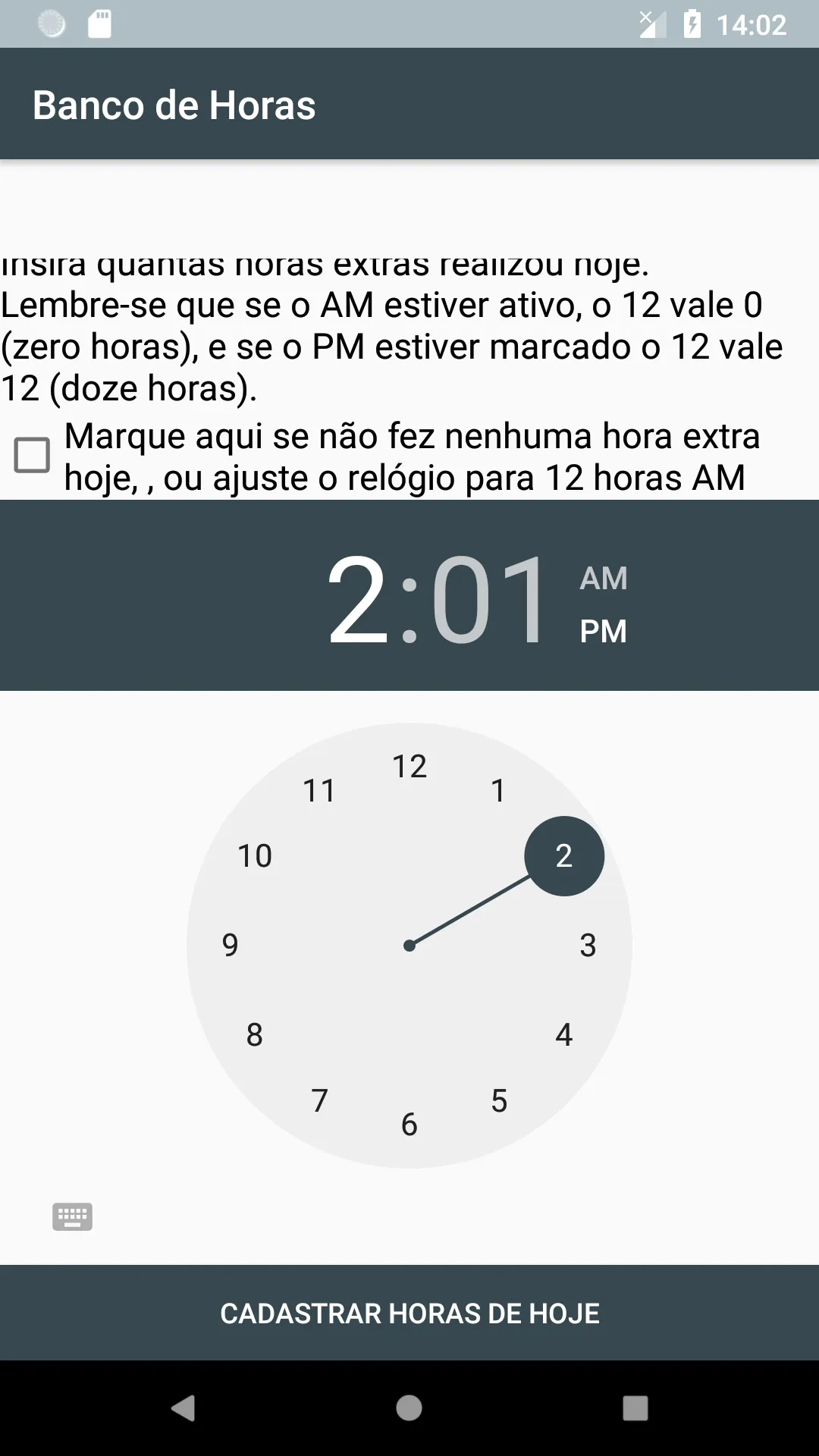 Banco de Horas - Controle de C | Indus Appstore | Screenshot