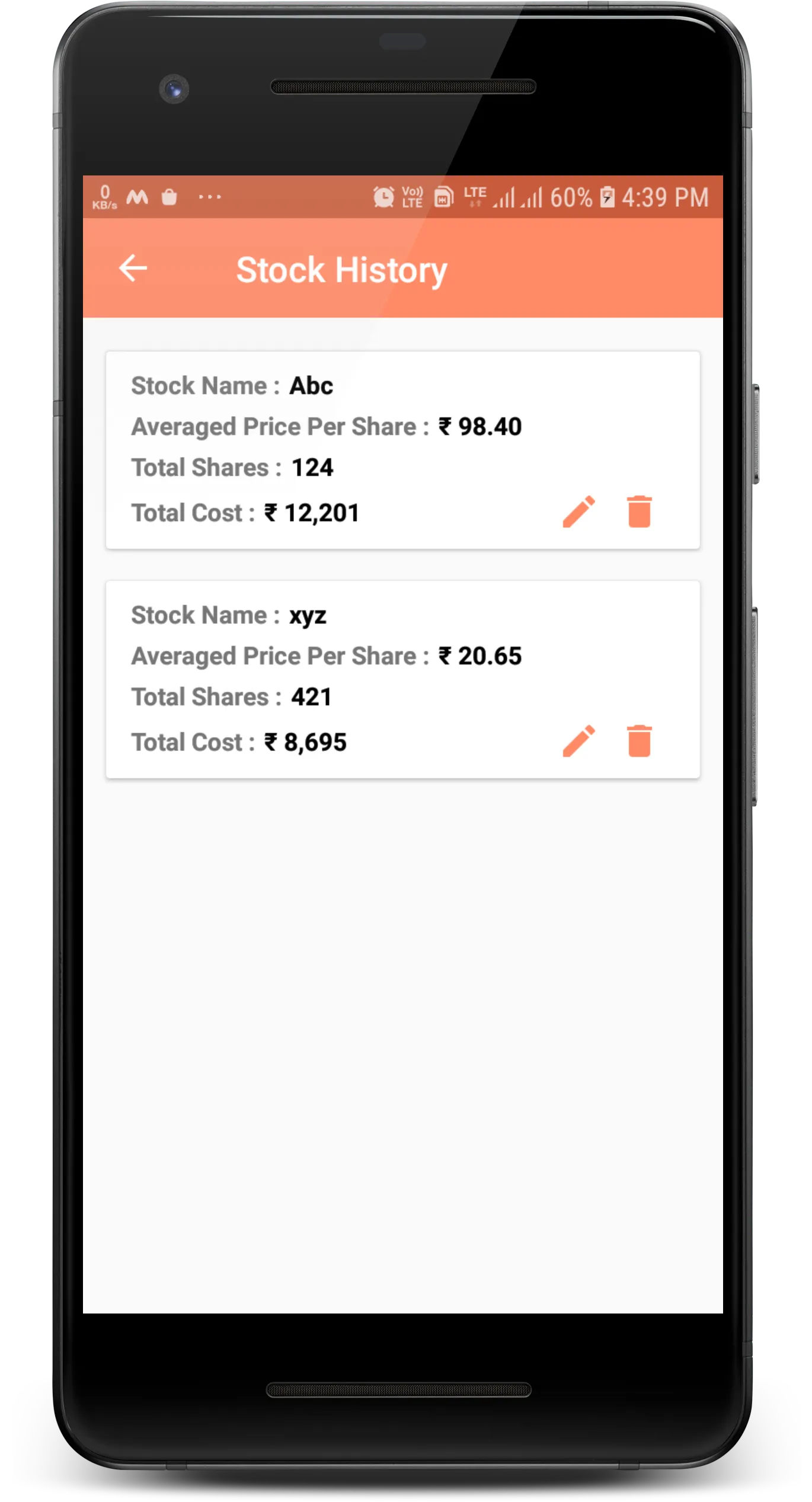 Stock Profit & Avg. Calculator | Indus Appstore | Screenshot