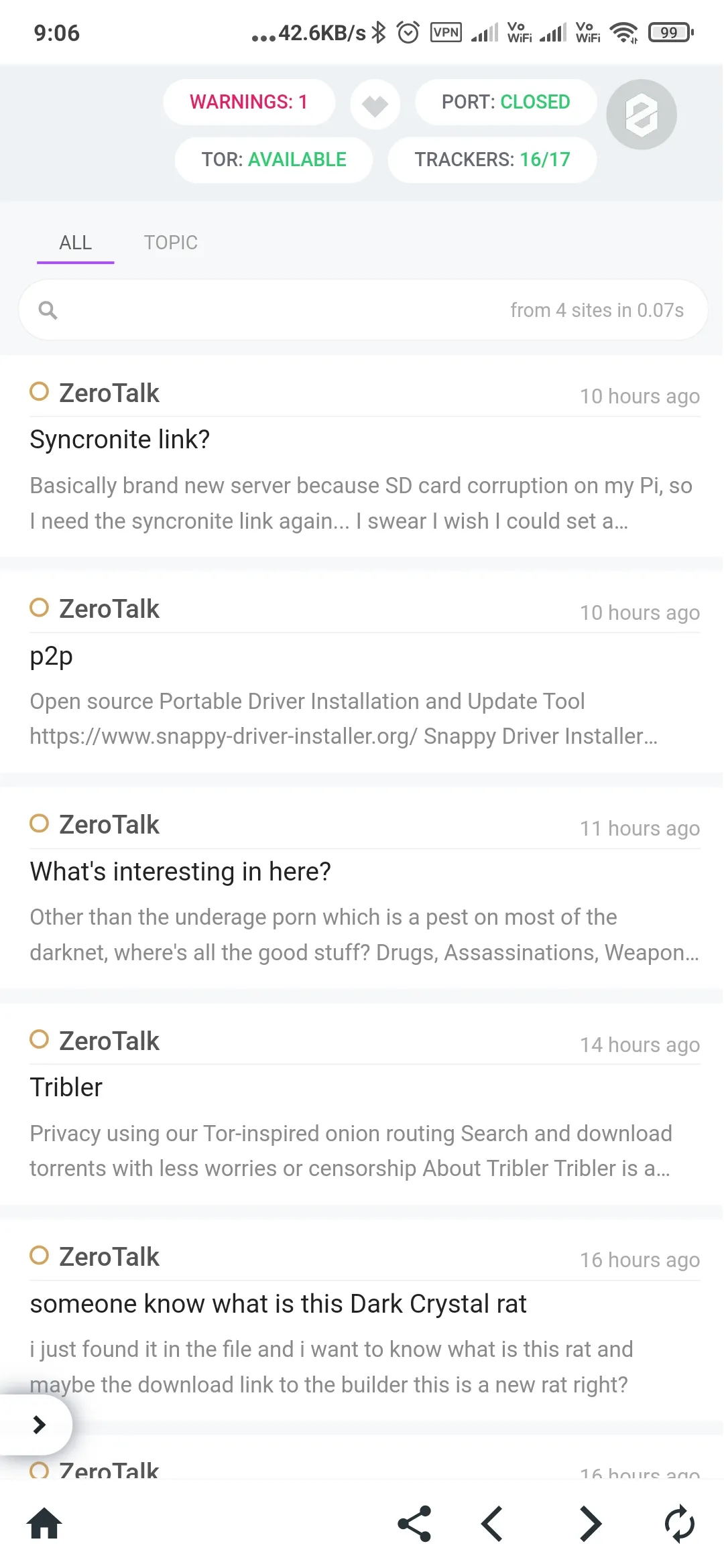 ZeroNetX Web3.0 Peer2PeerSites | Indus Appstore | Screenshot