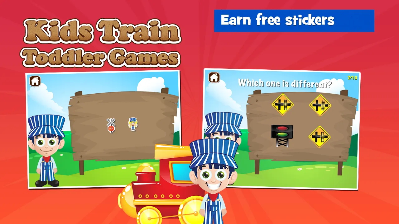 Toddler Train Games | Indus Appstore | Screenshot