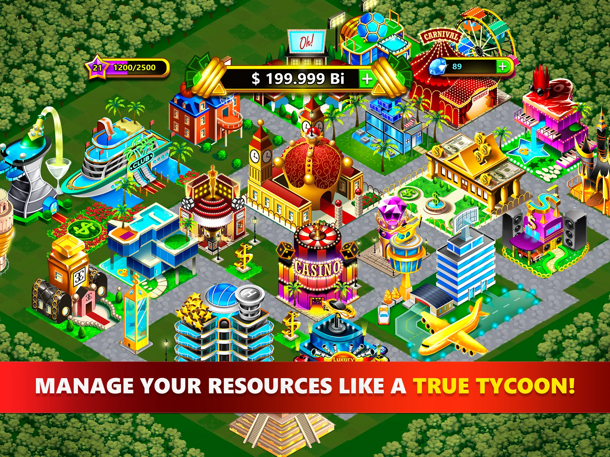 Fantasy Las Vegas: Build City | Indus Appstore | Screenshot