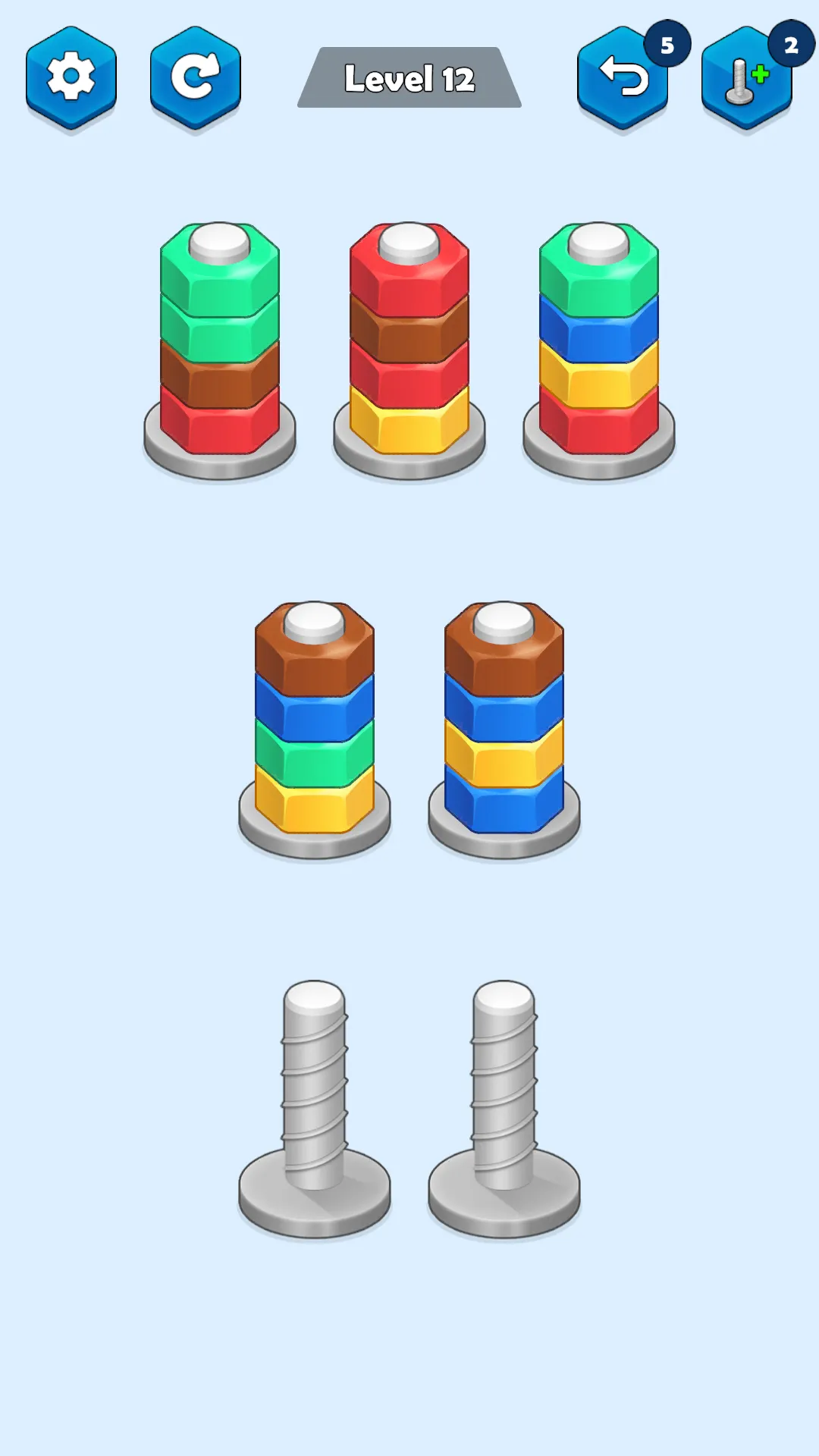 Nuts Sort - Color Sort | Indus Appstore | Screenshot