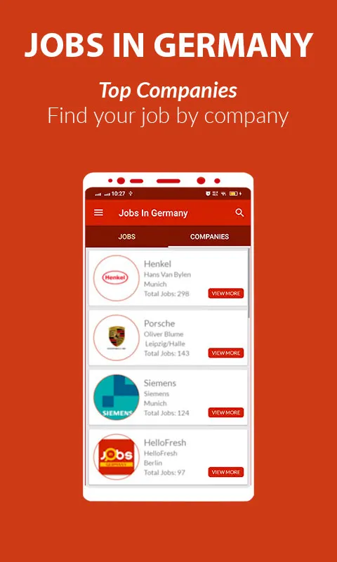 Jobs in Germany | Indus Appstore | Screenshot