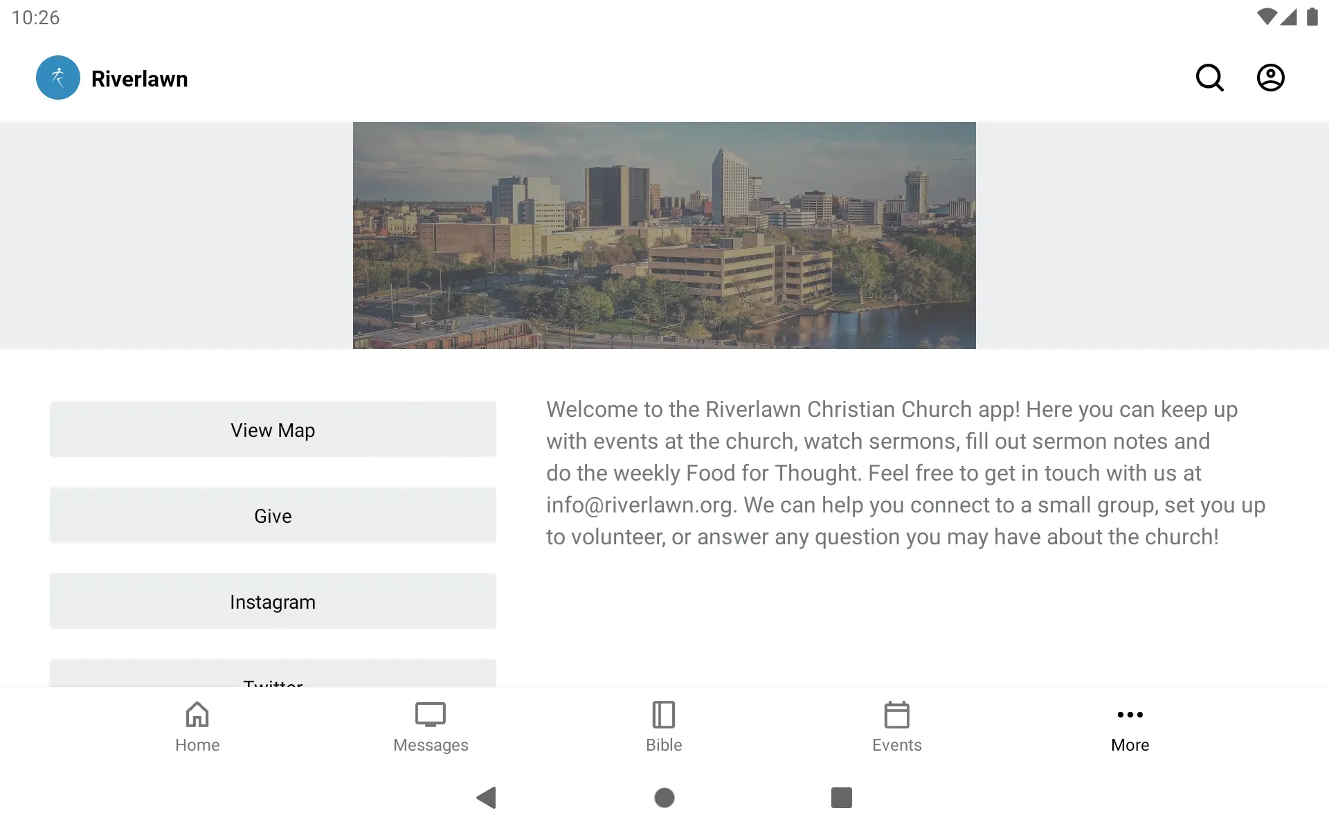 Riverlawn Christian Church | Indus Appstore | Screenshot