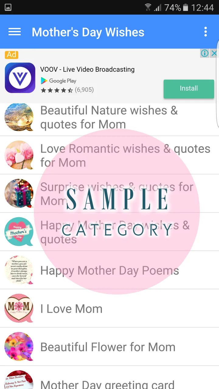 Mothers day Wishes & Quotes | Indus Appstore | Screenshot