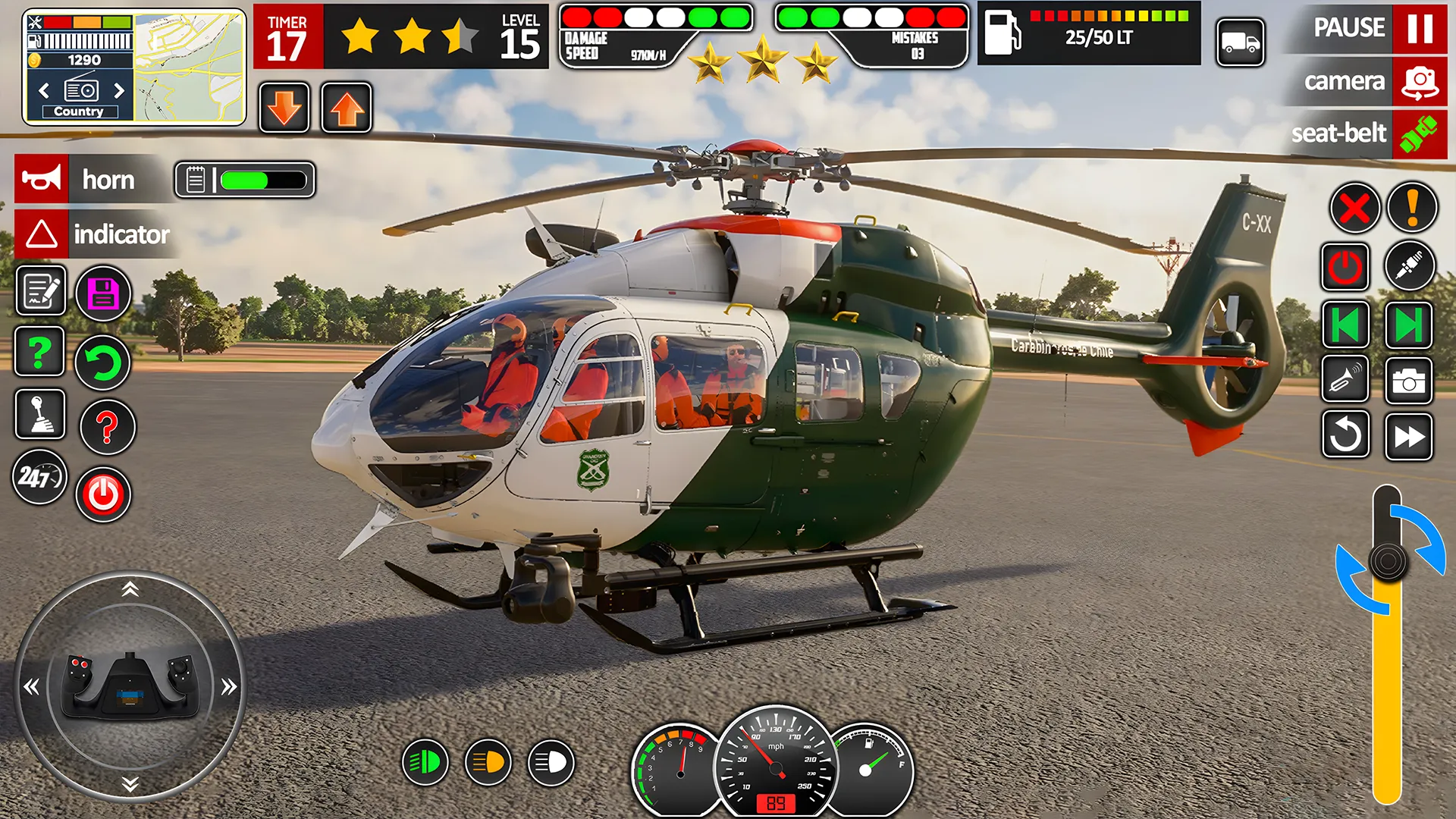 Army Helicopter Game Offline | Indus Appstore | Screenshot
