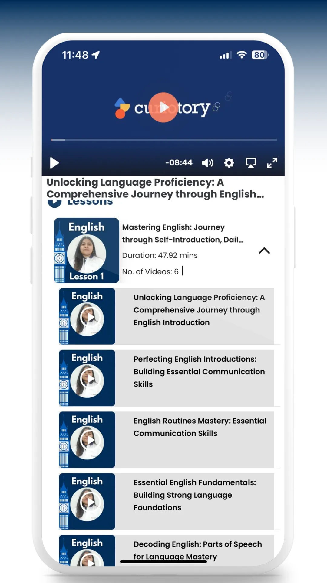 Curiotory - Foreign Language | Indus Appstore | Screenshot