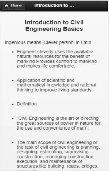 Civil engineering basics | Indus Appstore | Screenshot