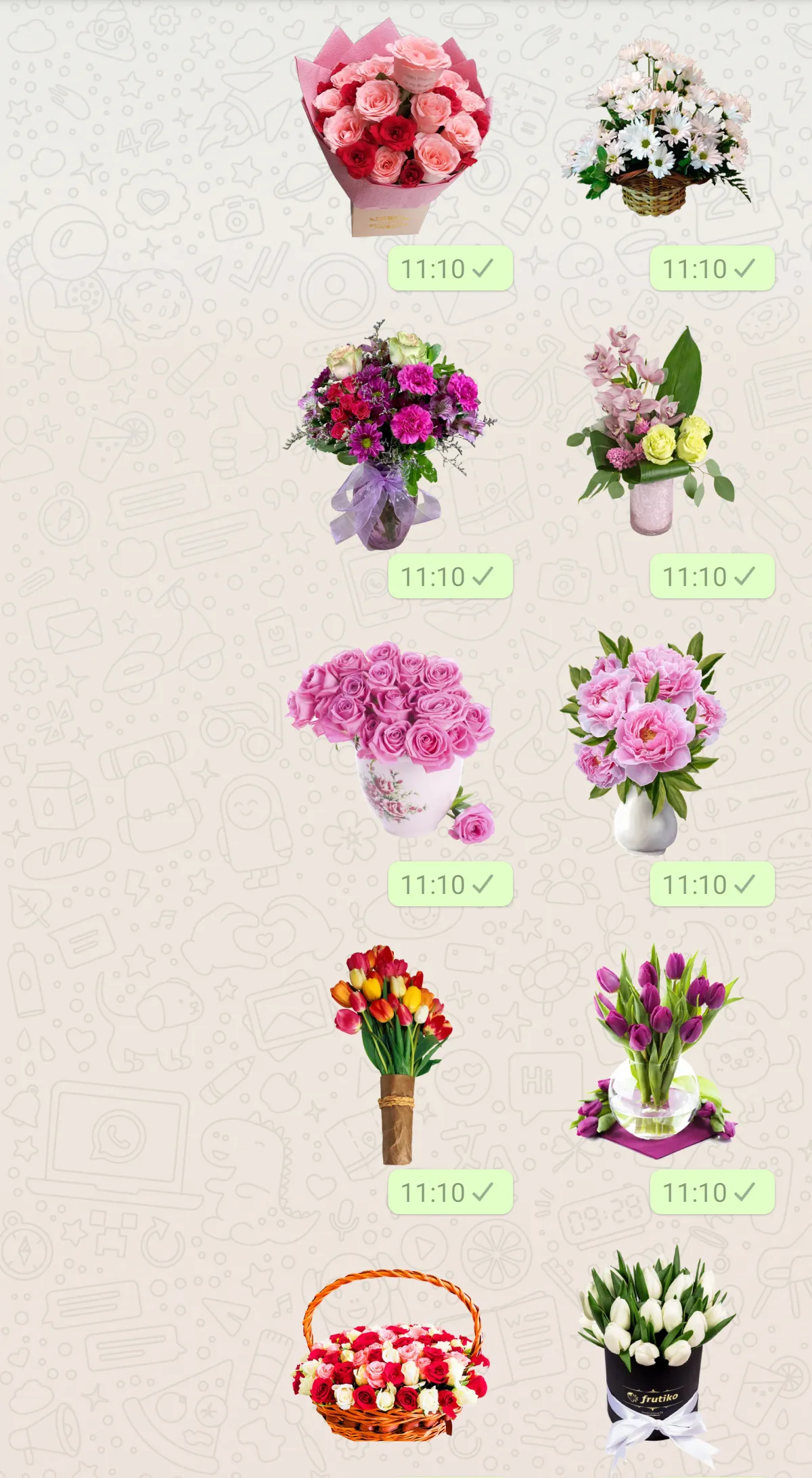 WASticker Flowers Stickers | Indus Appstore | Screenshot