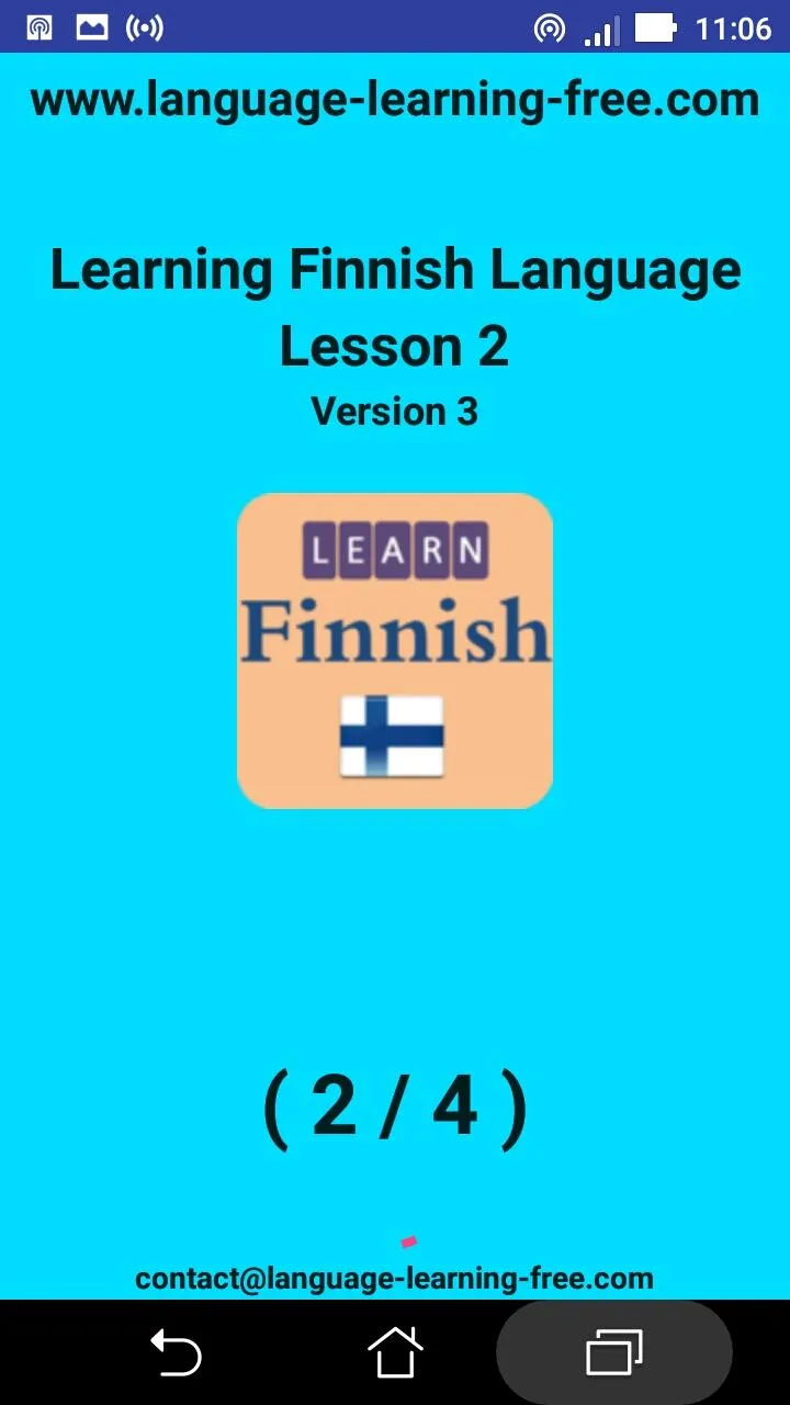 Learning Finnish language (les | Indus Appstore | Screenshot