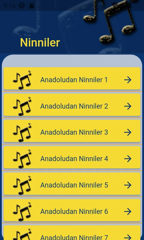 Anadolu'dan Bizim Ninnilerimiz | Indus Appstore | Screenshot