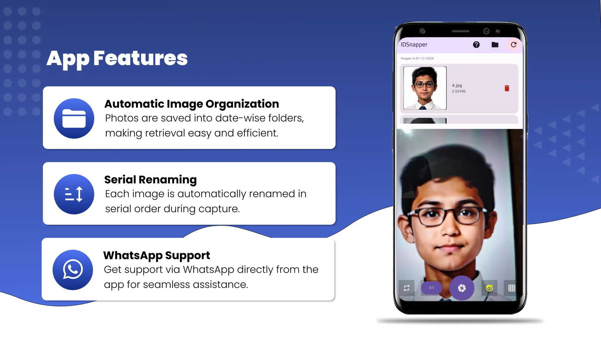 IDSnapper - Serial Renamer App | Indus Appstore | Screenshot