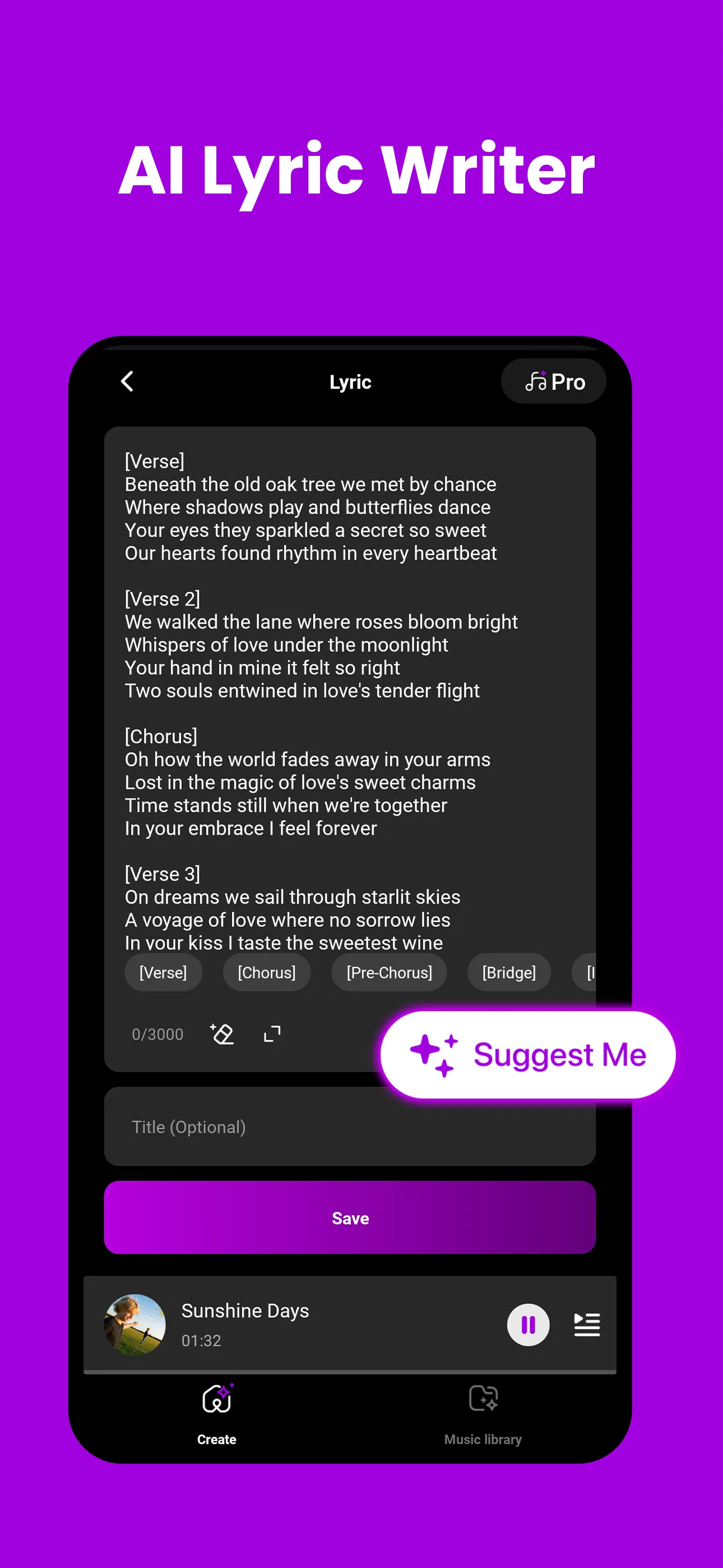 AI Song Generator | Indus Appstore | Screenshot