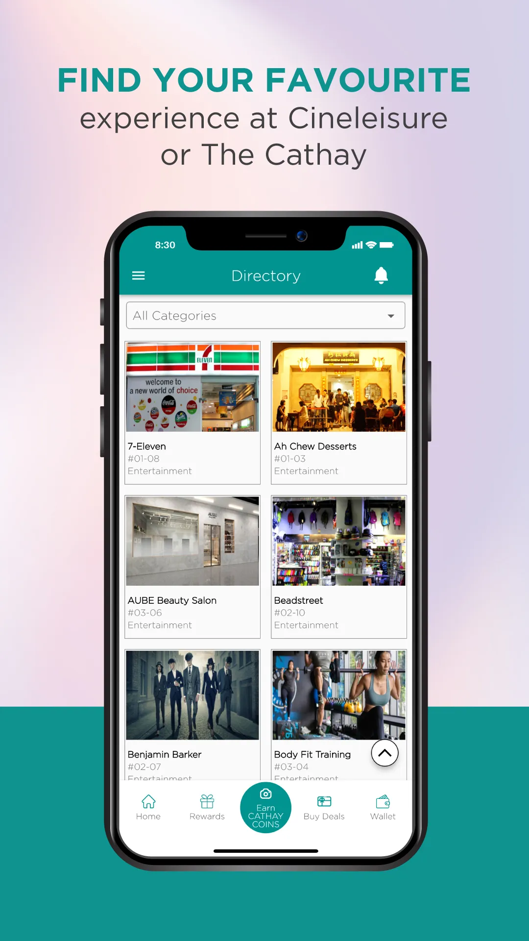 Cathay Malls | Indus Appstore | Screenshot