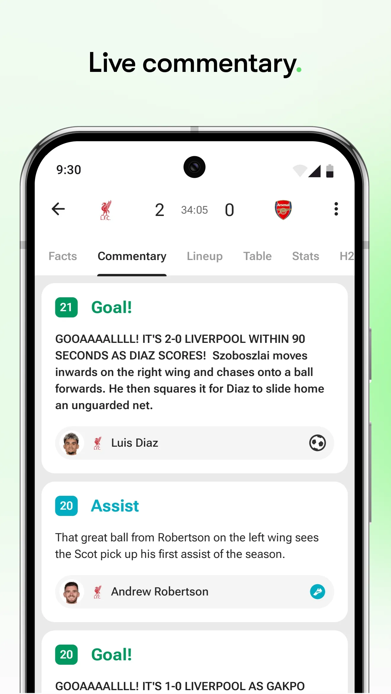 FotMob - Soccer Live Scores | Indus Appstore | Screenshot
