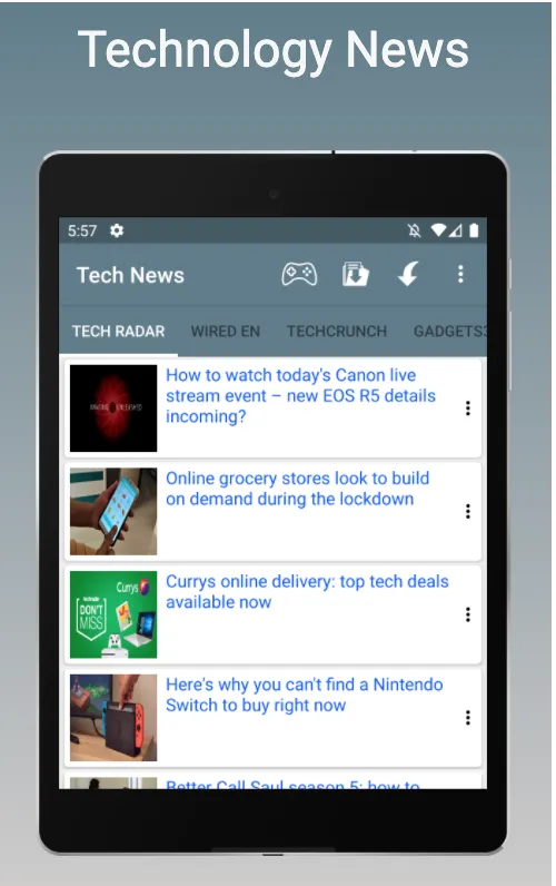 Technology NEWS | Indus Appstore | Screenshot