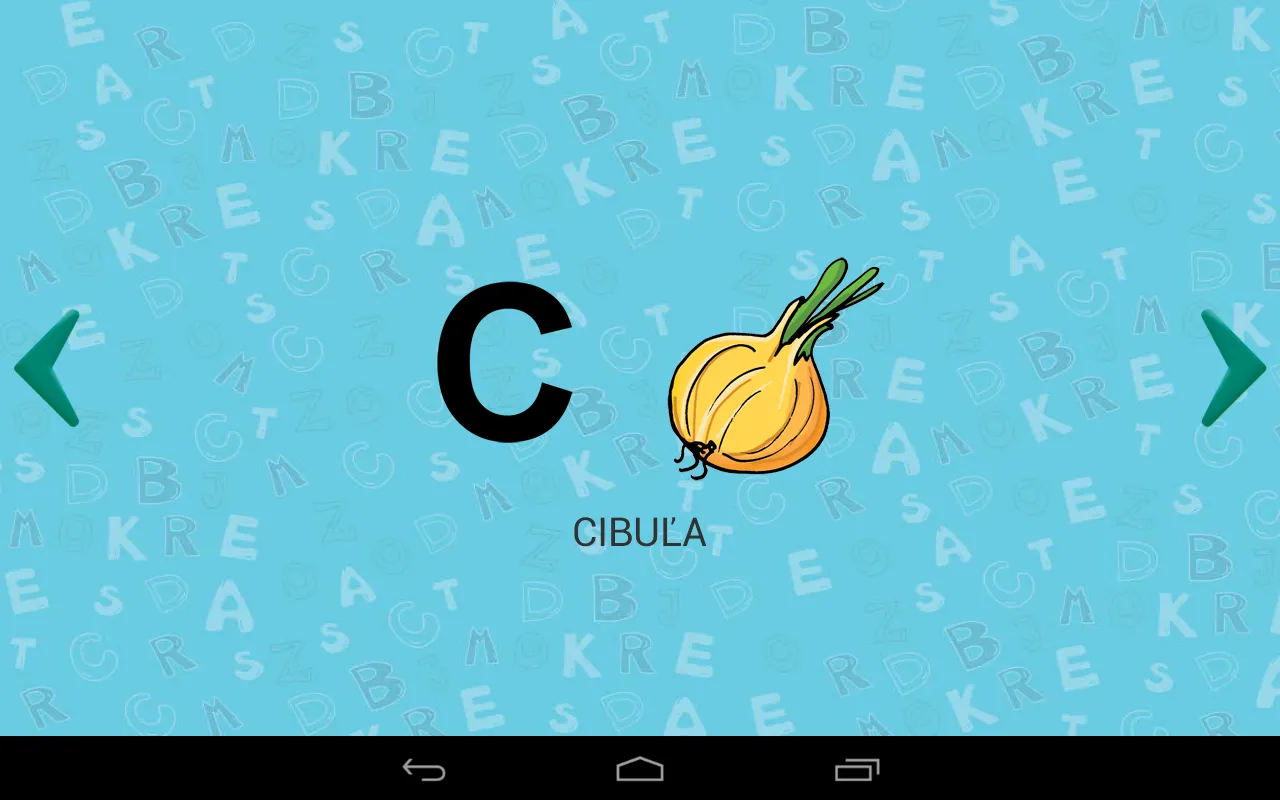 Abeceda pre deti -výučbové hry | Indus Appstore | Screenshot