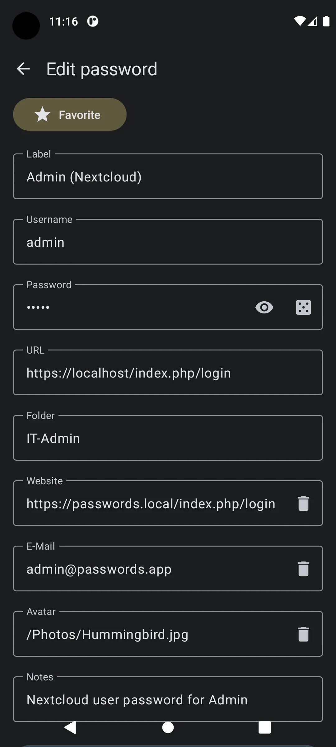 Nextcloud Passwords | Indus Appstore | Screenshot