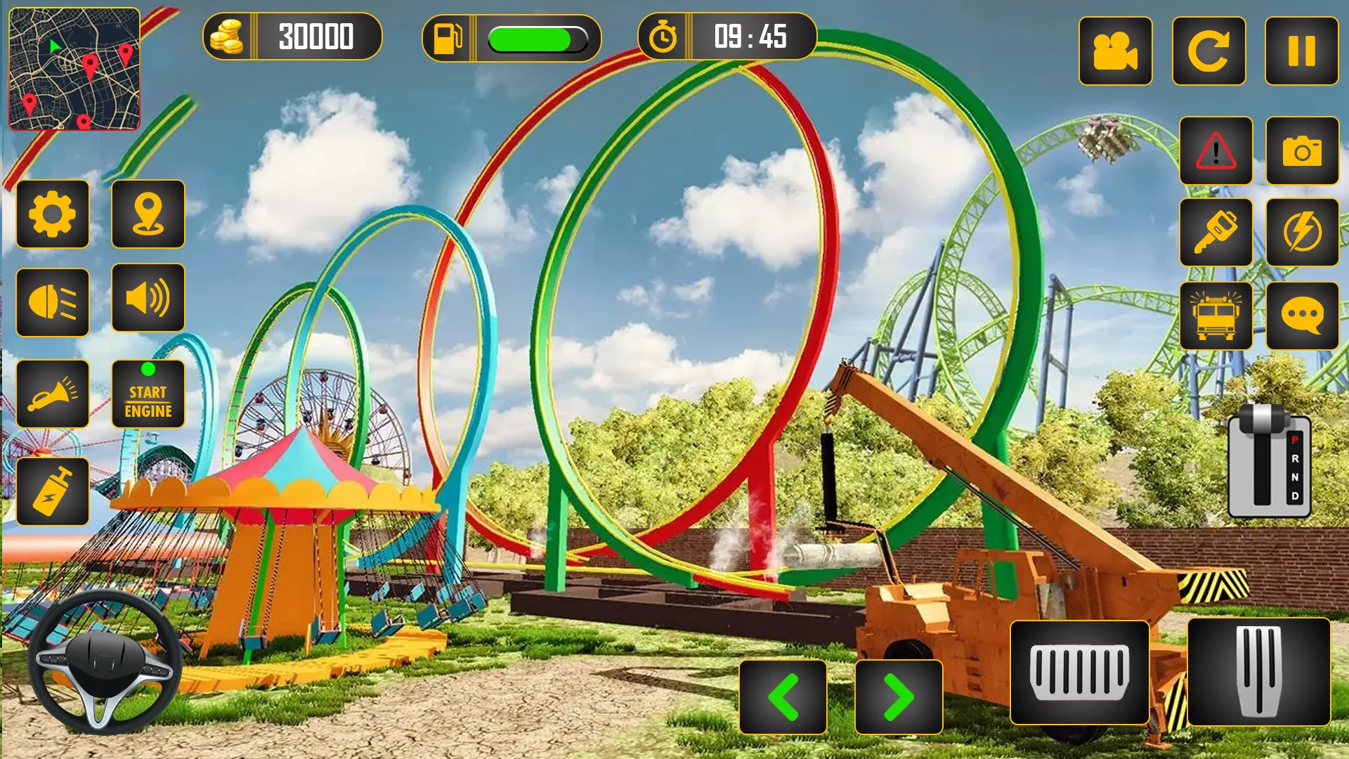 Roller Coaster Builder Game | Indus Appstore | Screenshot