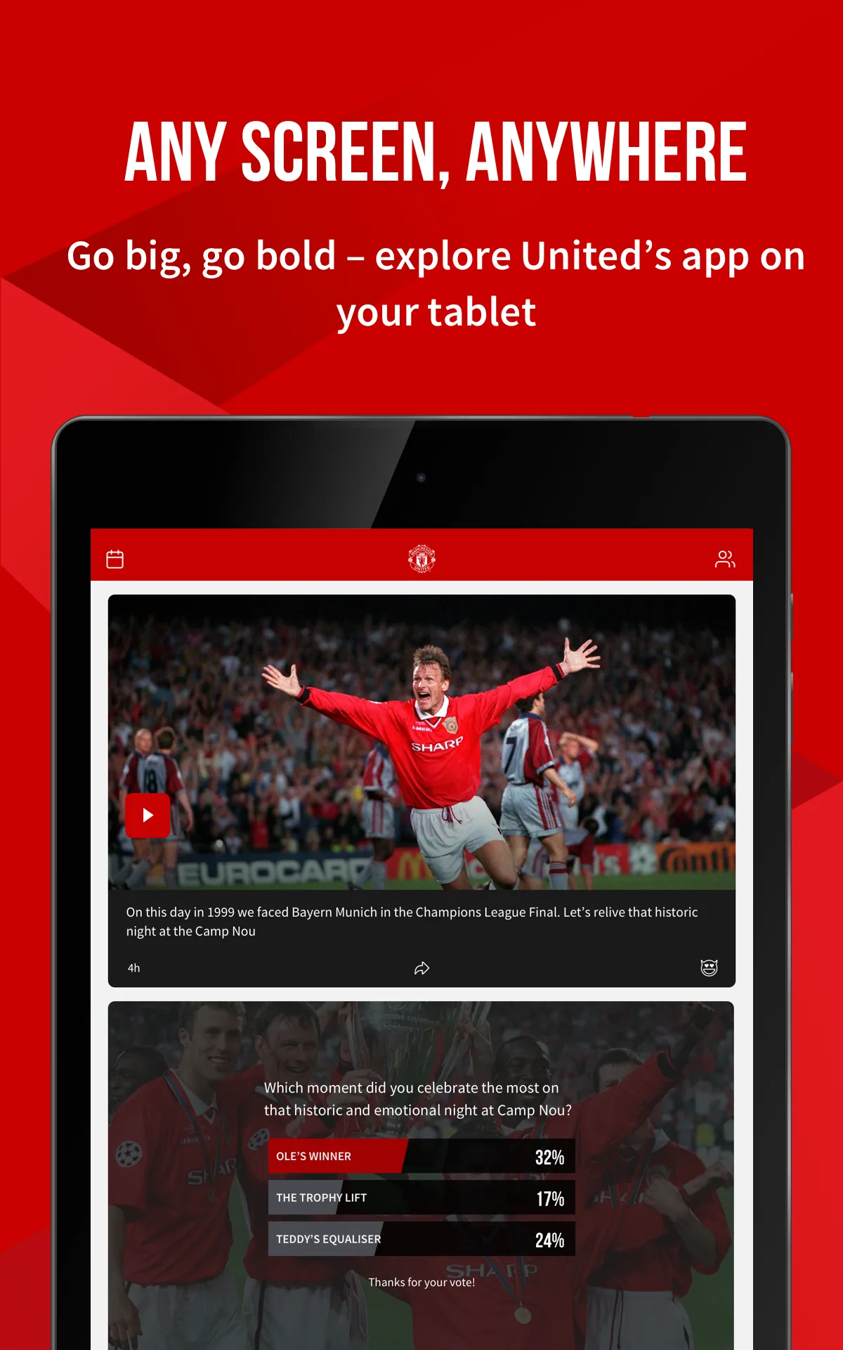 Manchester United Official App | Indus Appstore | Screenshot