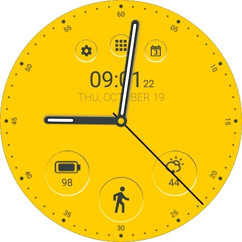 Classic Watch Face | Indus Appstore | Screenshot