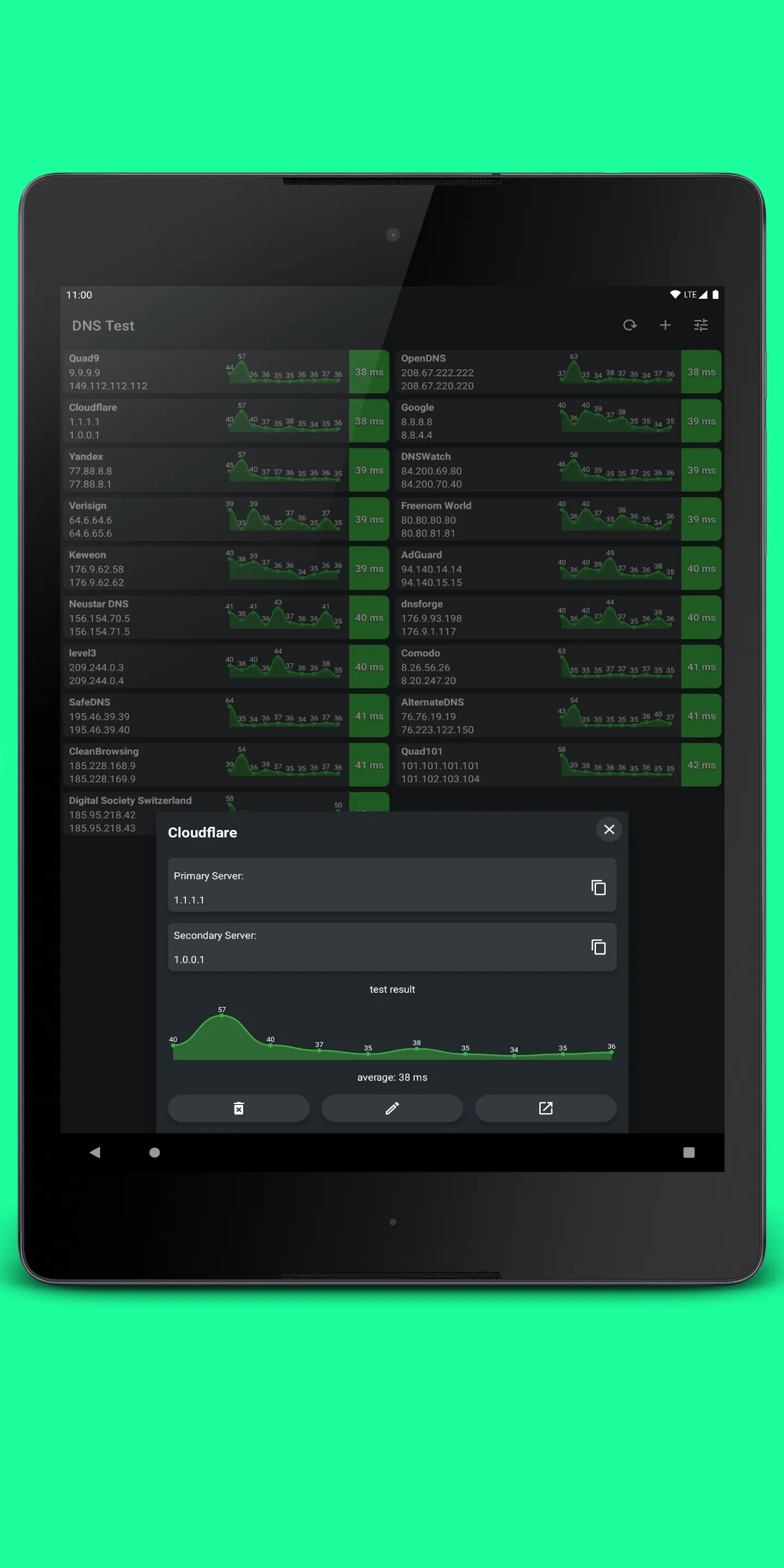 DNS Speed Test | Indus Appstore | Screenshot