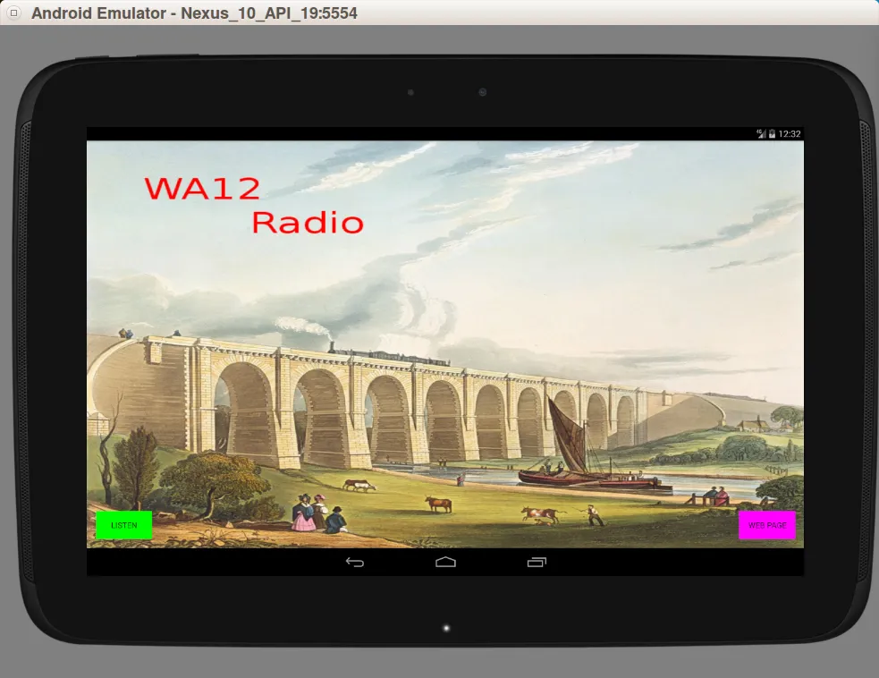 WA12 Internet Radio Player | Indus Appstore | Screenshot