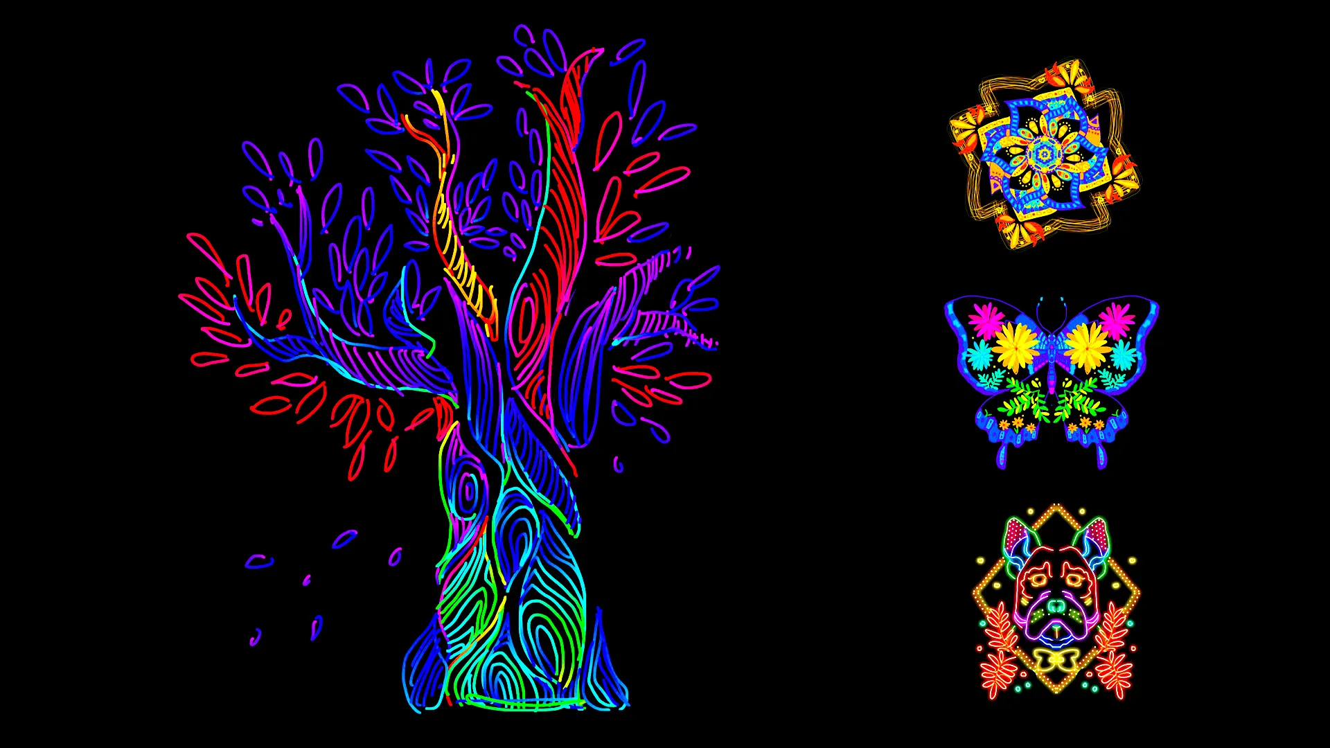 Doodle Master - Glow Art | Indus Appstore | Screenshot