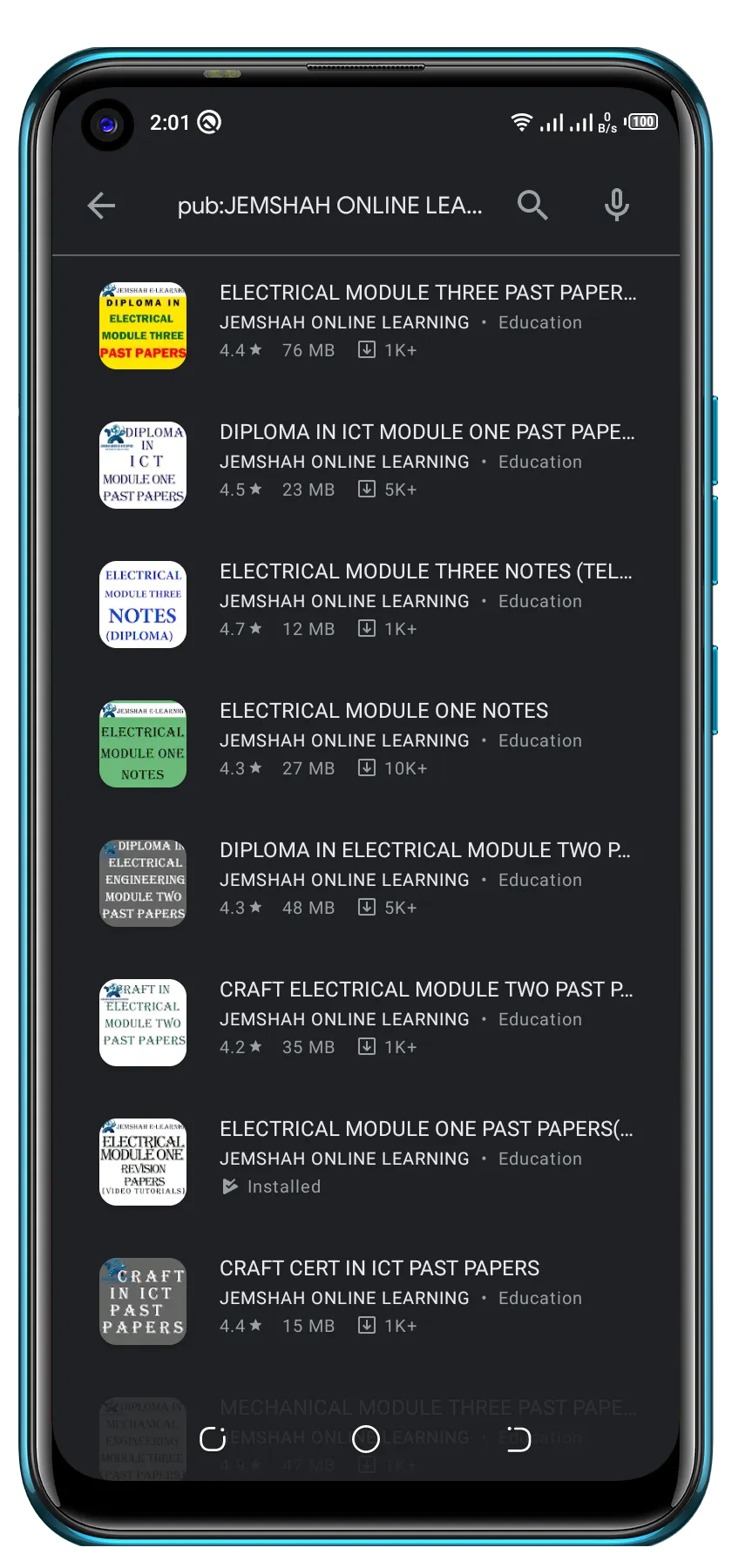 Electrical Module 1Past Papers | Indus Appstore | Screenshot