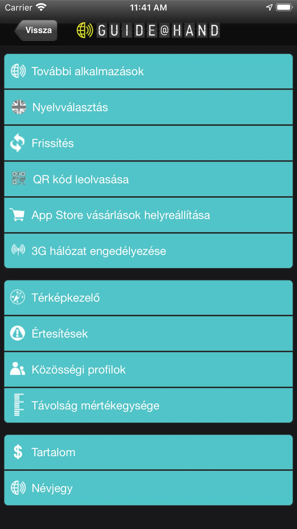 Dunamente turisztikai térség G | Indus Appstore | Screenshot