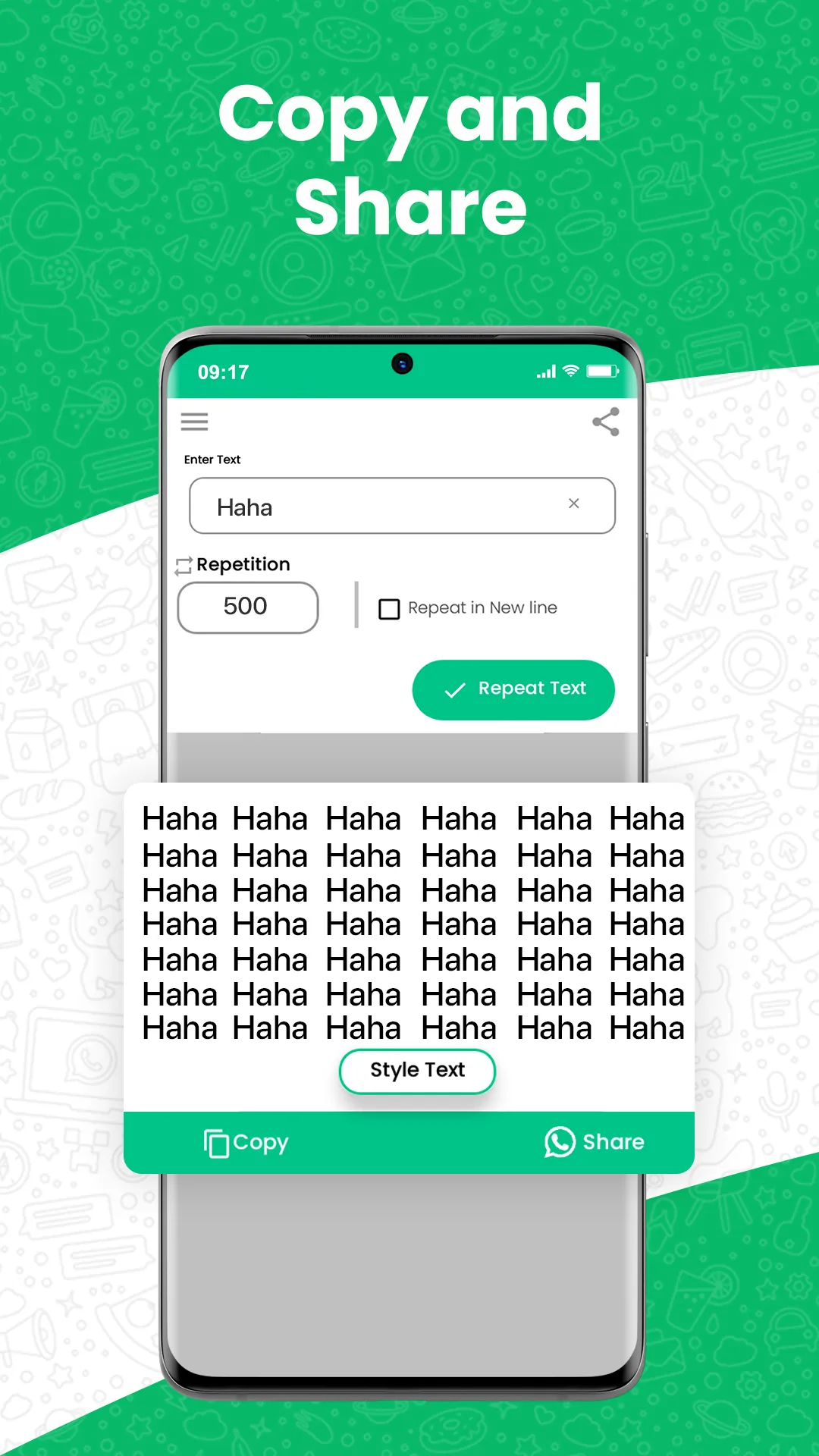 Text Repeater: Repeat text 10k | Indus Appstore | Screenshot