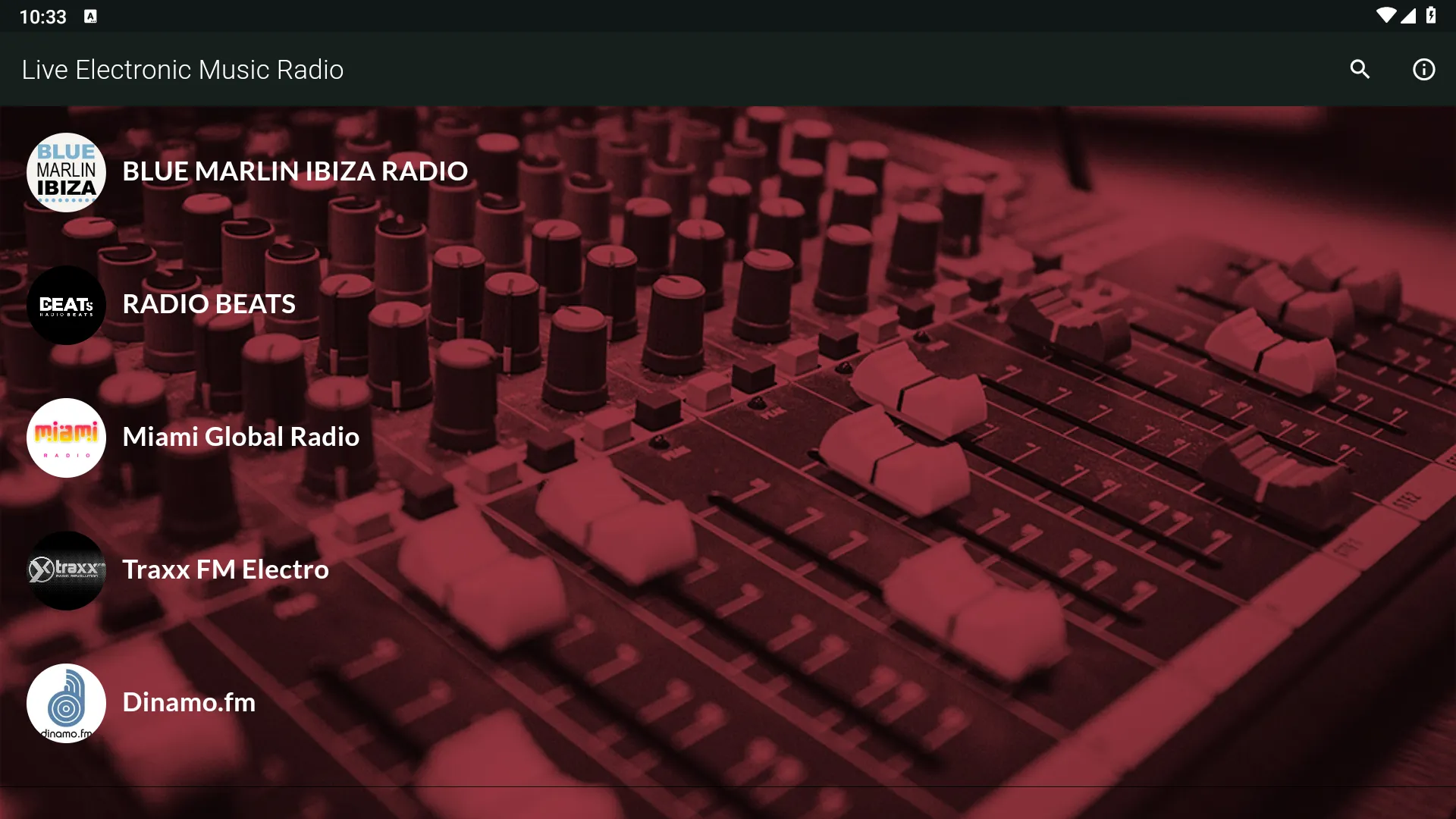 Electronic Music Radio Live | Indus Appstore | Screenshot