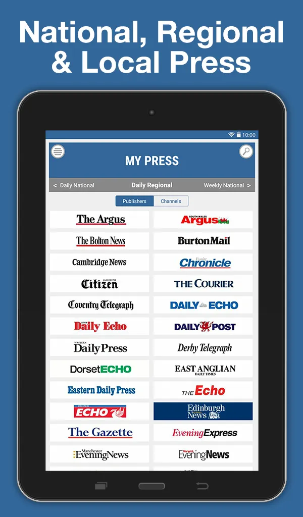 My Press | Indus Appstore | Screenshot