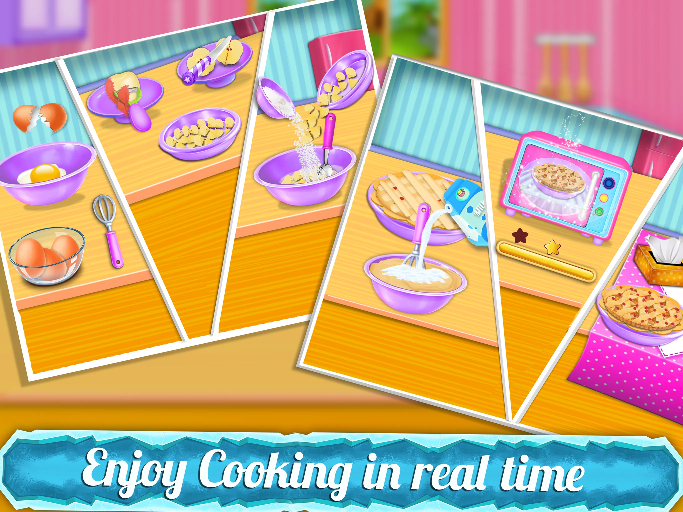 Apple Pie dish cooking Game | Indus Appstore | Screenshot