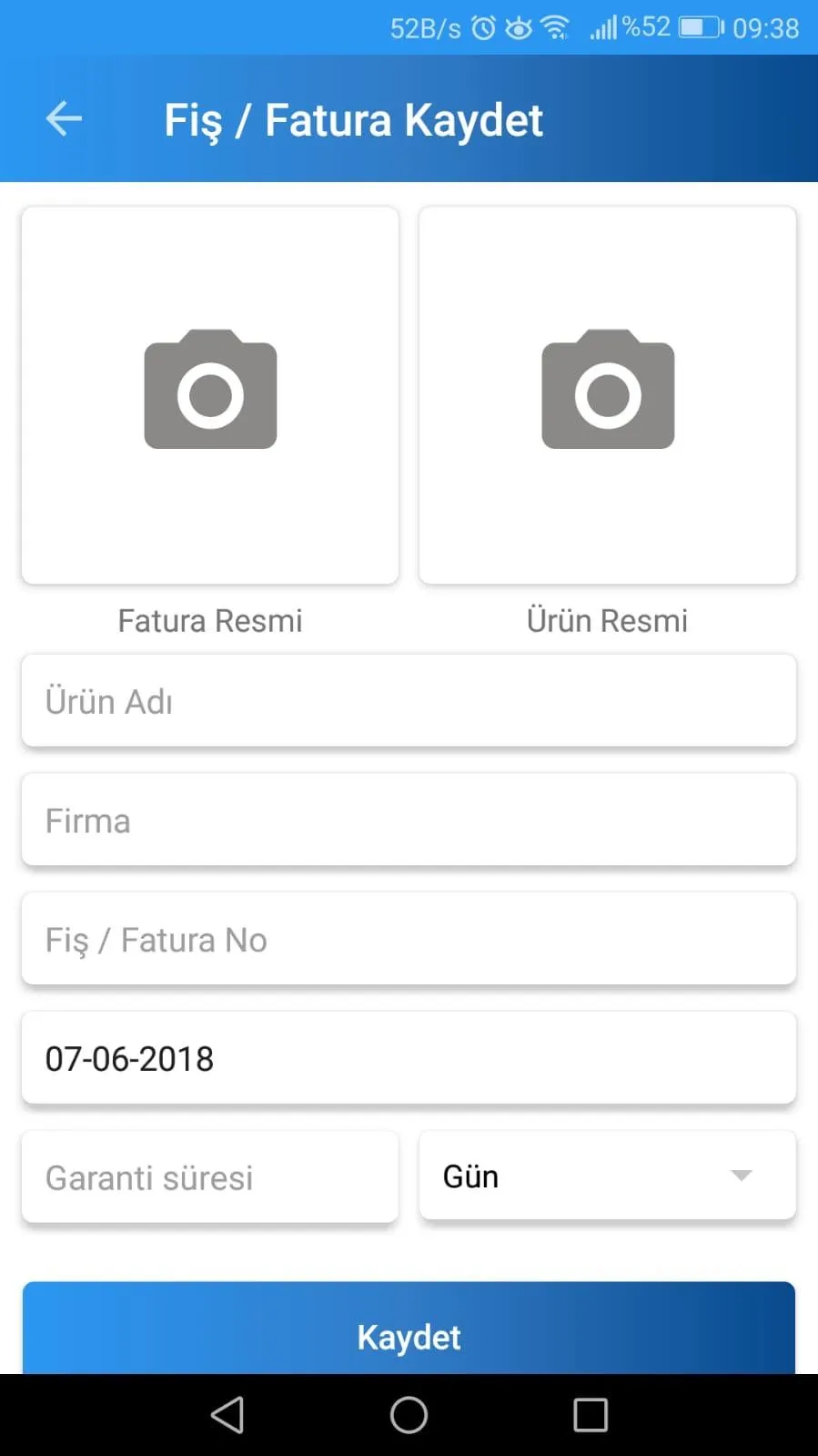 Iwa Warranty App | Indus Appstore | Screenshot