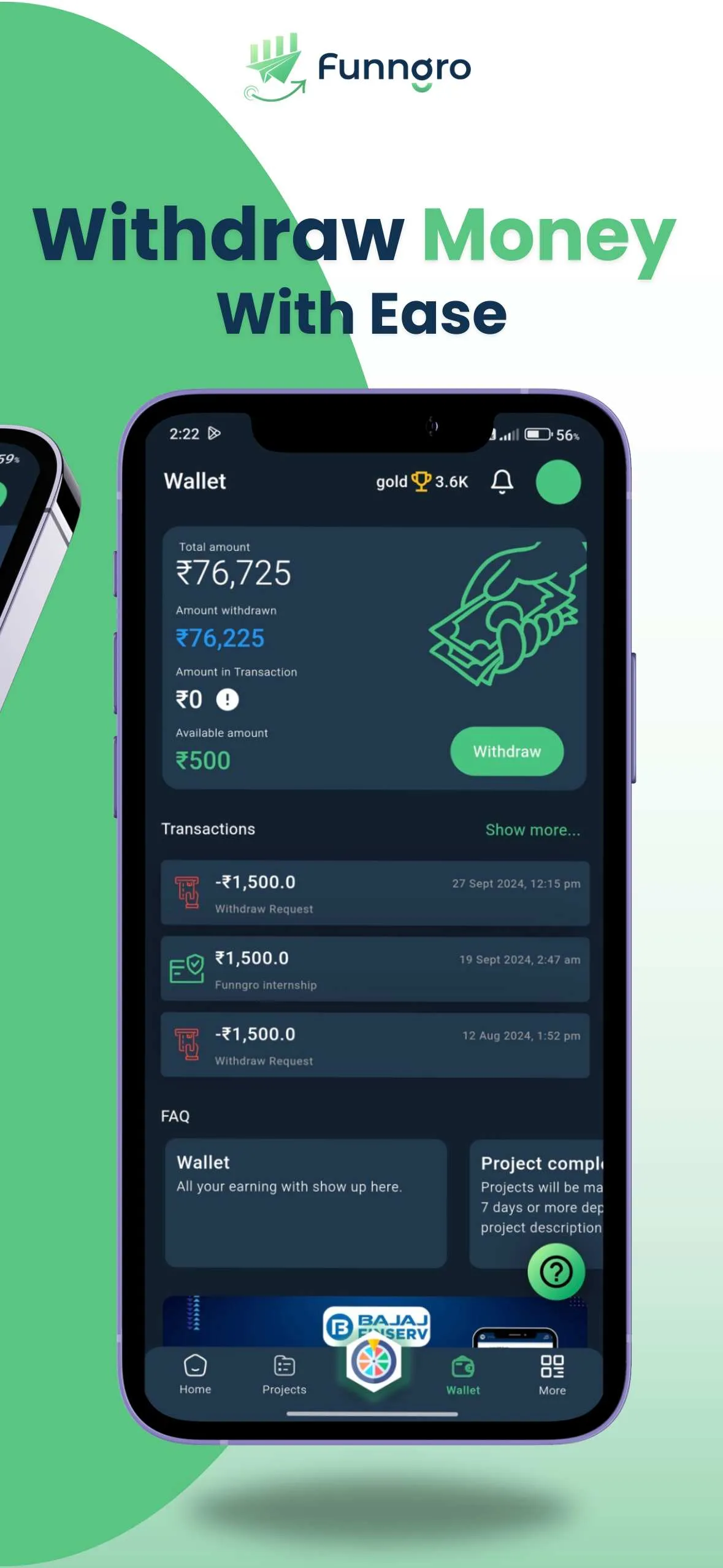 Funngro Shelancer - Earn & Fun | Indus Appstore | Screenshot