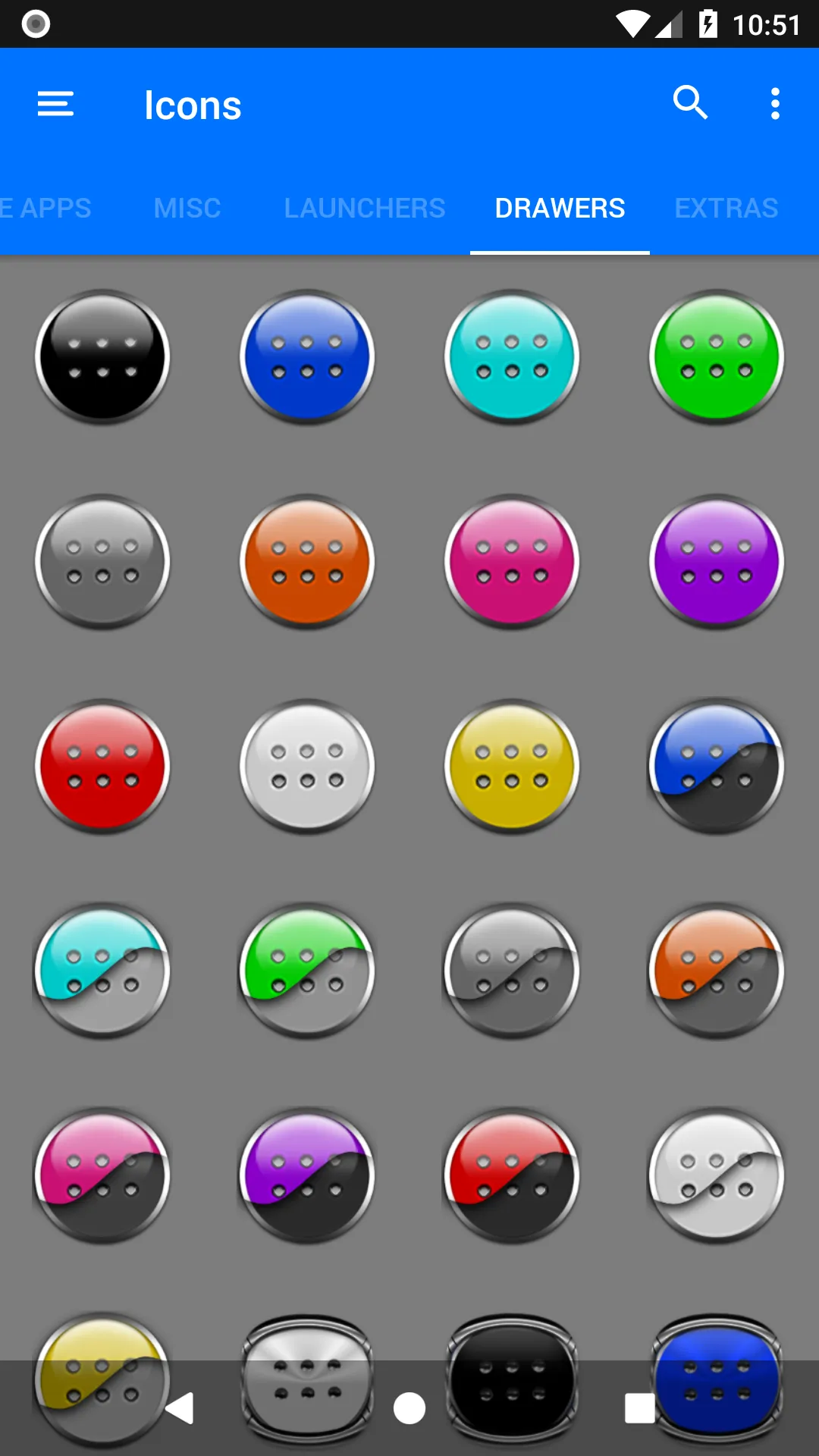 Black Icon Pack | Indus Appstore | Screenshot