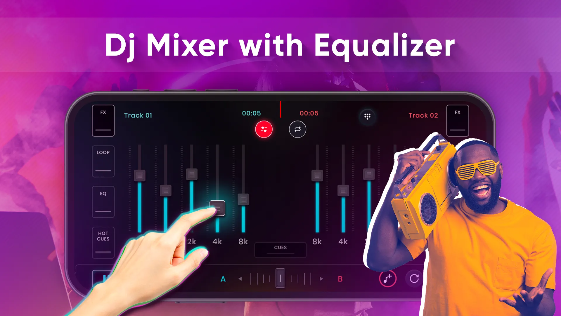 DJ Music Mixer - Bass Booster | Indus Appstore | Screenshot